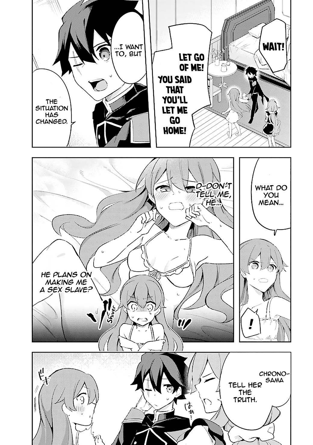 Kuro no Senki: It seems that I, who has moved to another world, is the strongest only on the bed Chapter 5.2 - Page 5