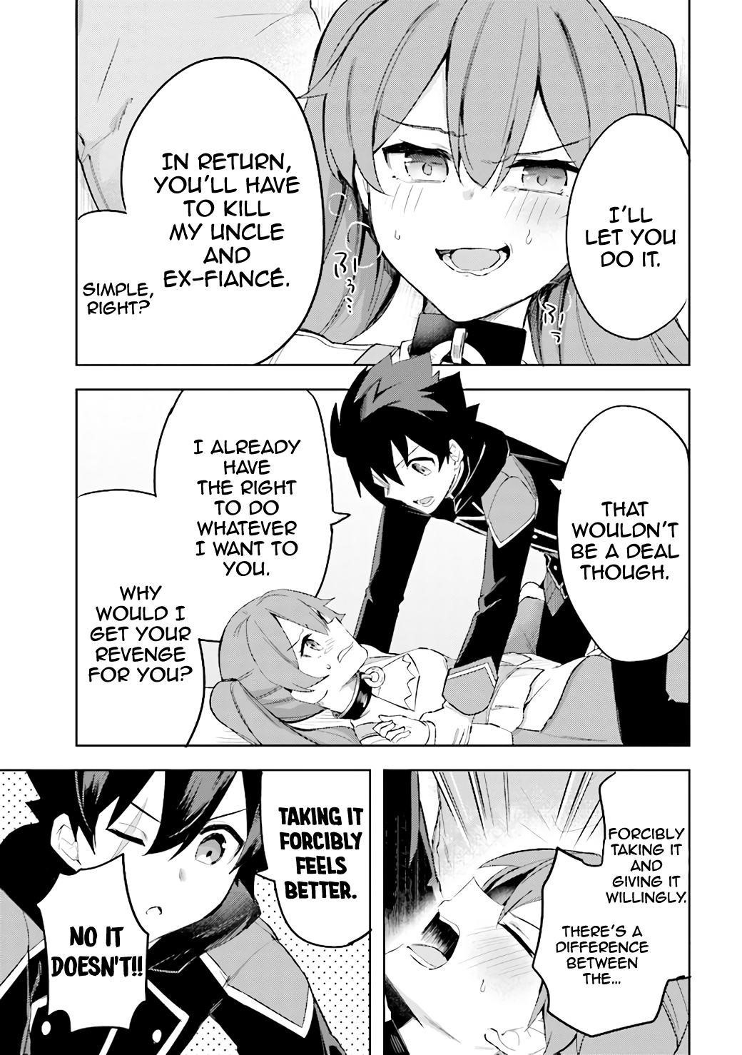 Kuro no Senki: It seems that I, who has moved to another world, is the strongest only on the bed Chapter 6.2 - Page 11