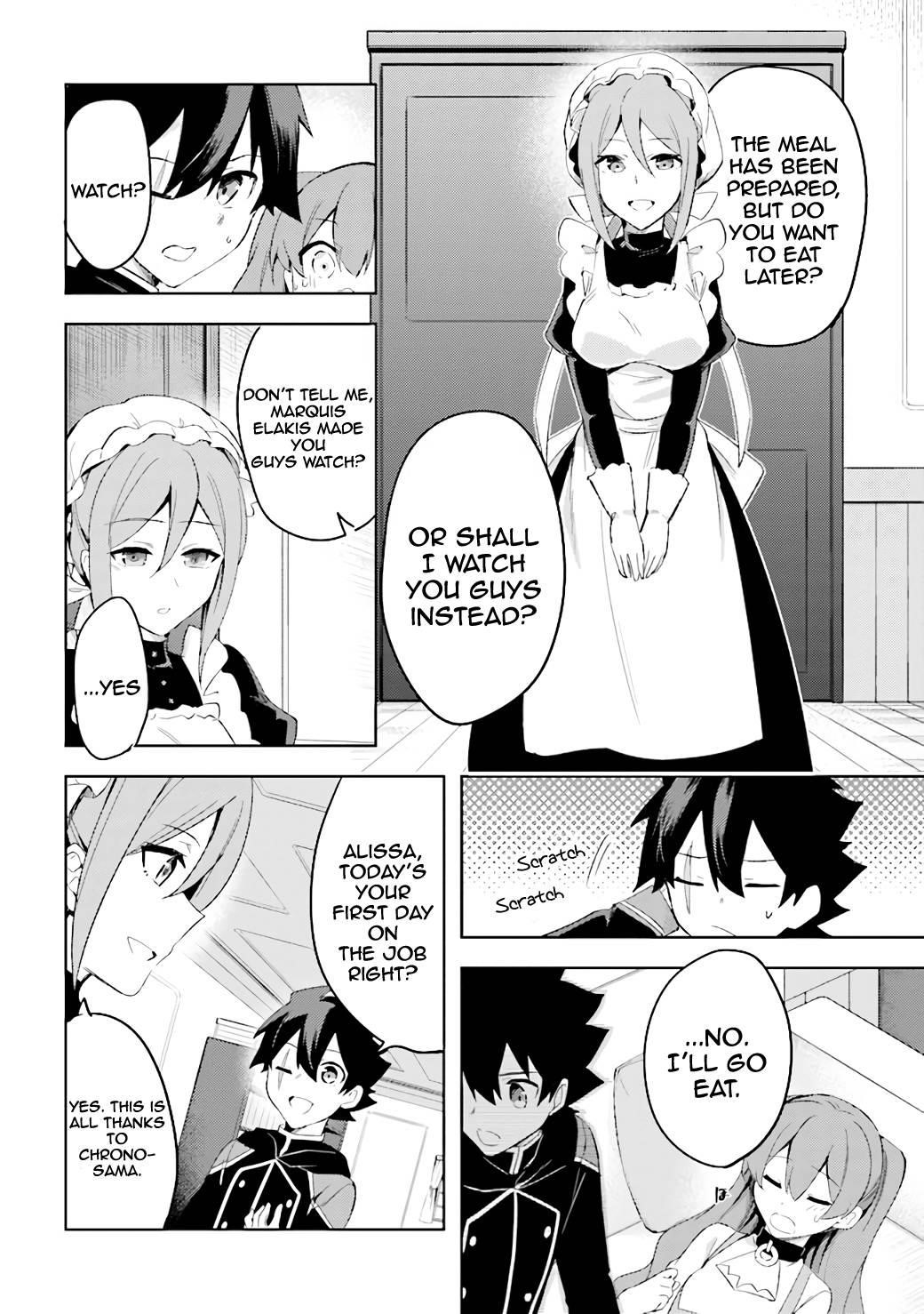 Kuro no Senki: It seems that I, who has moved to another world, is the strongest only on the bed Chapter 6.2 - Page 14