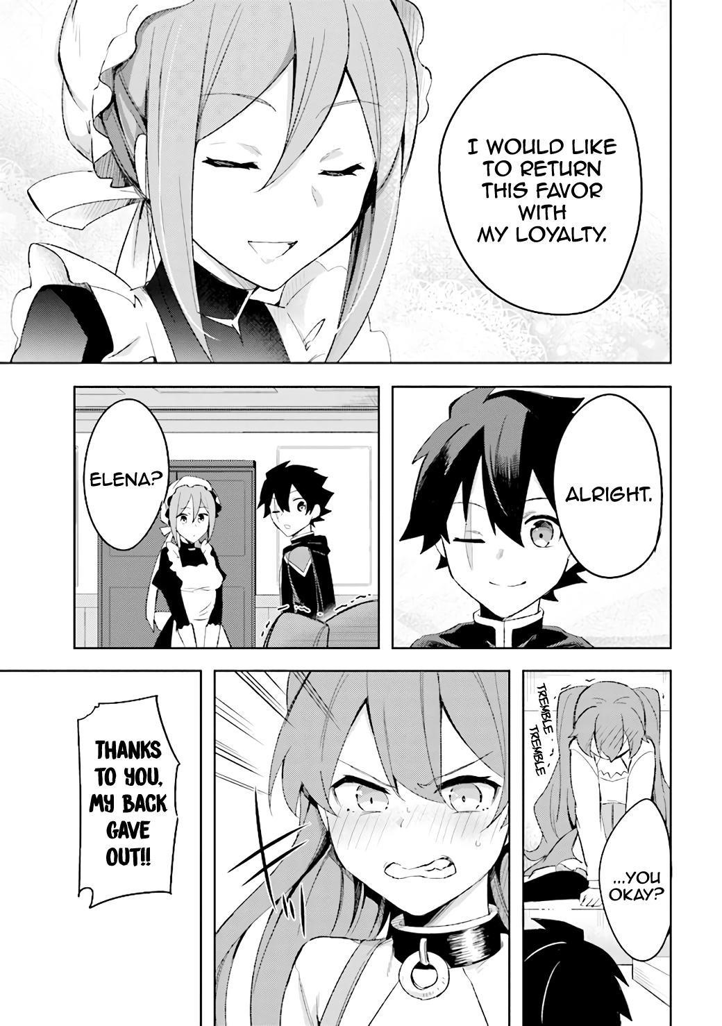 Kuro no Senki: It seems that I, who has moved to another world, is the strongest only on the bed Chapter 6.2 - Page 15
