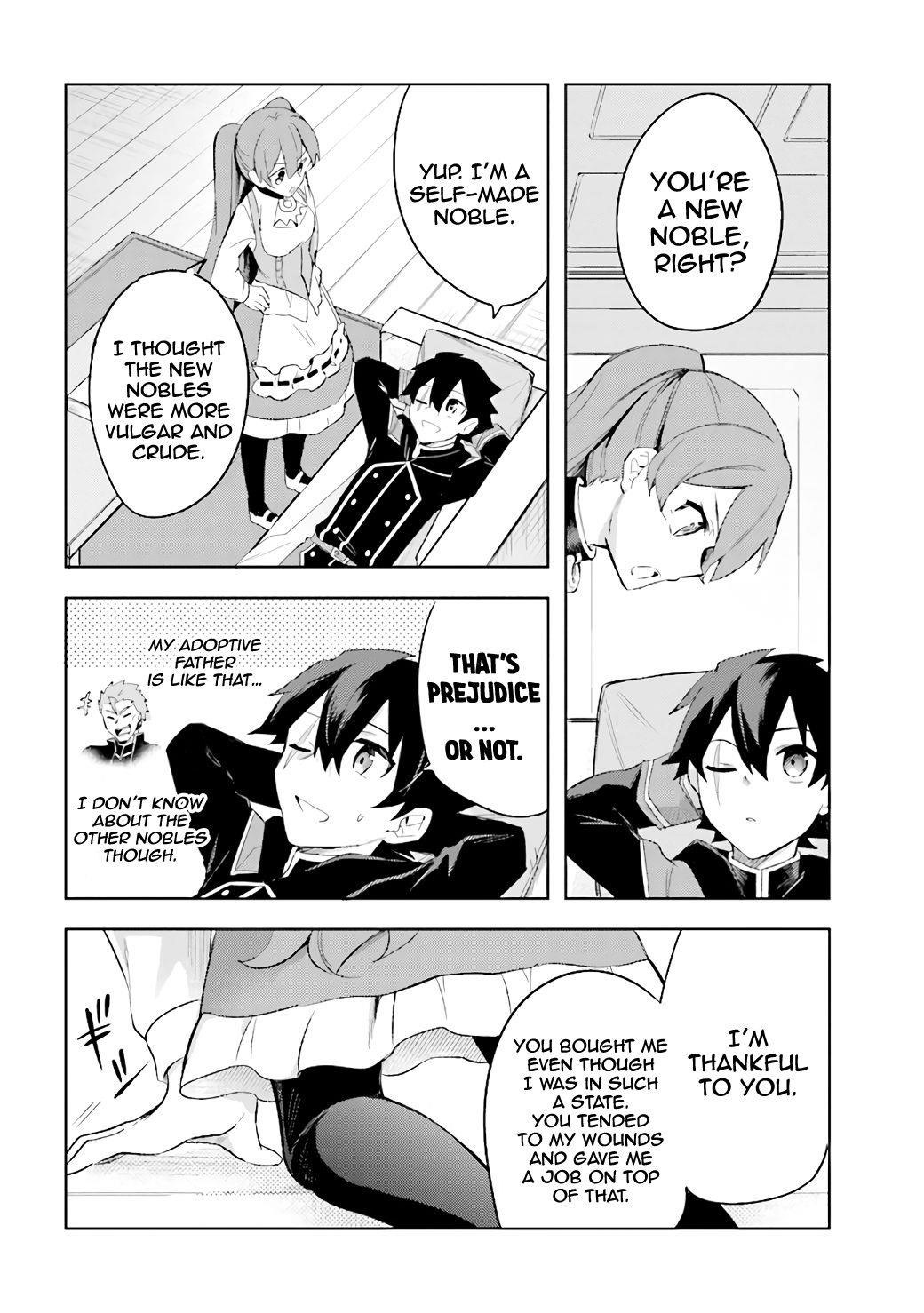 Kuro no Senki: It seems that I, who has moved to another world, is the strongest only on the bed Chapter 6.2 - Page 3