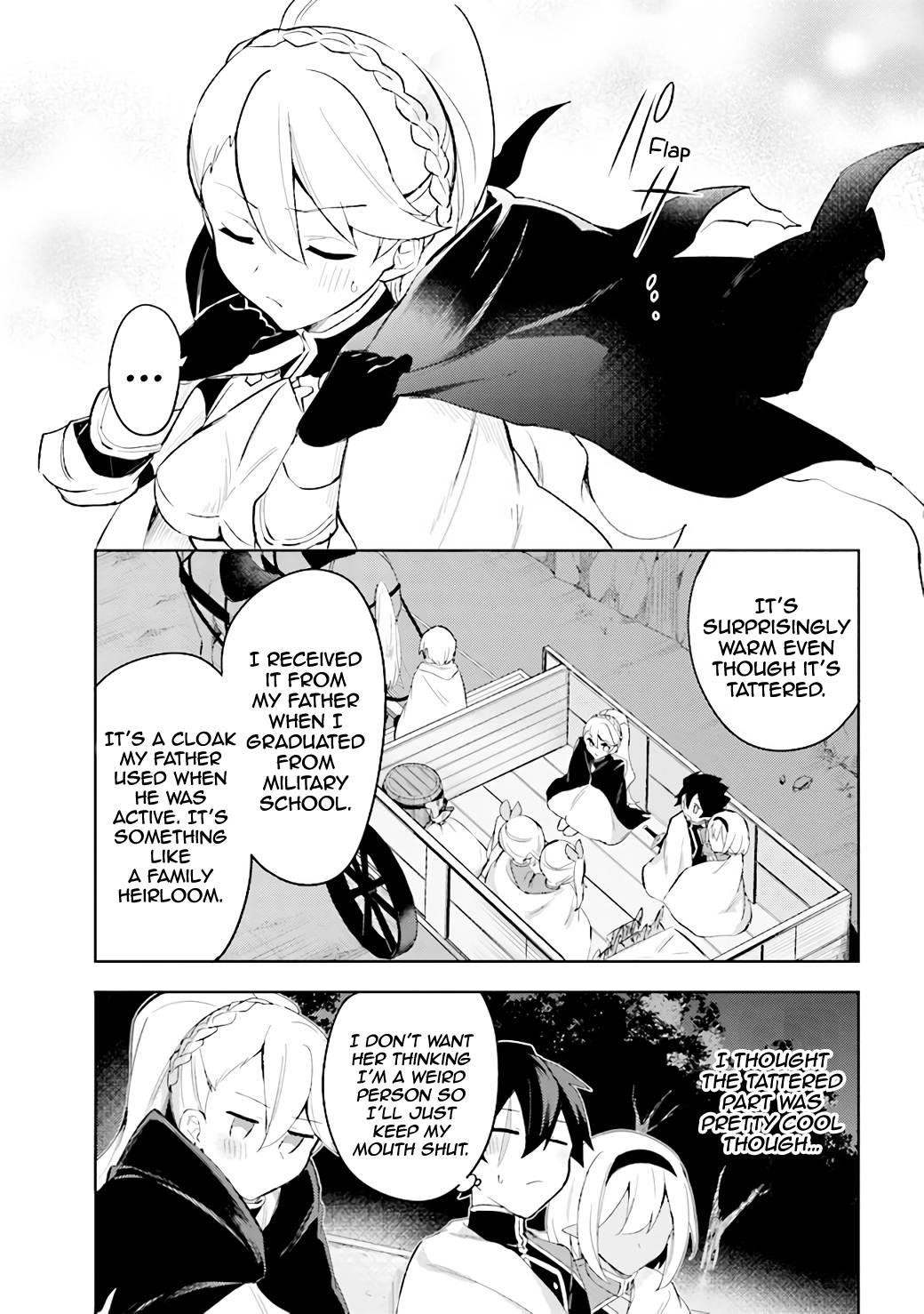 Kuro no Senki: It seems that I, who has moved to another world, is the strongest only on the bed Chapter 6.3 - Page 6