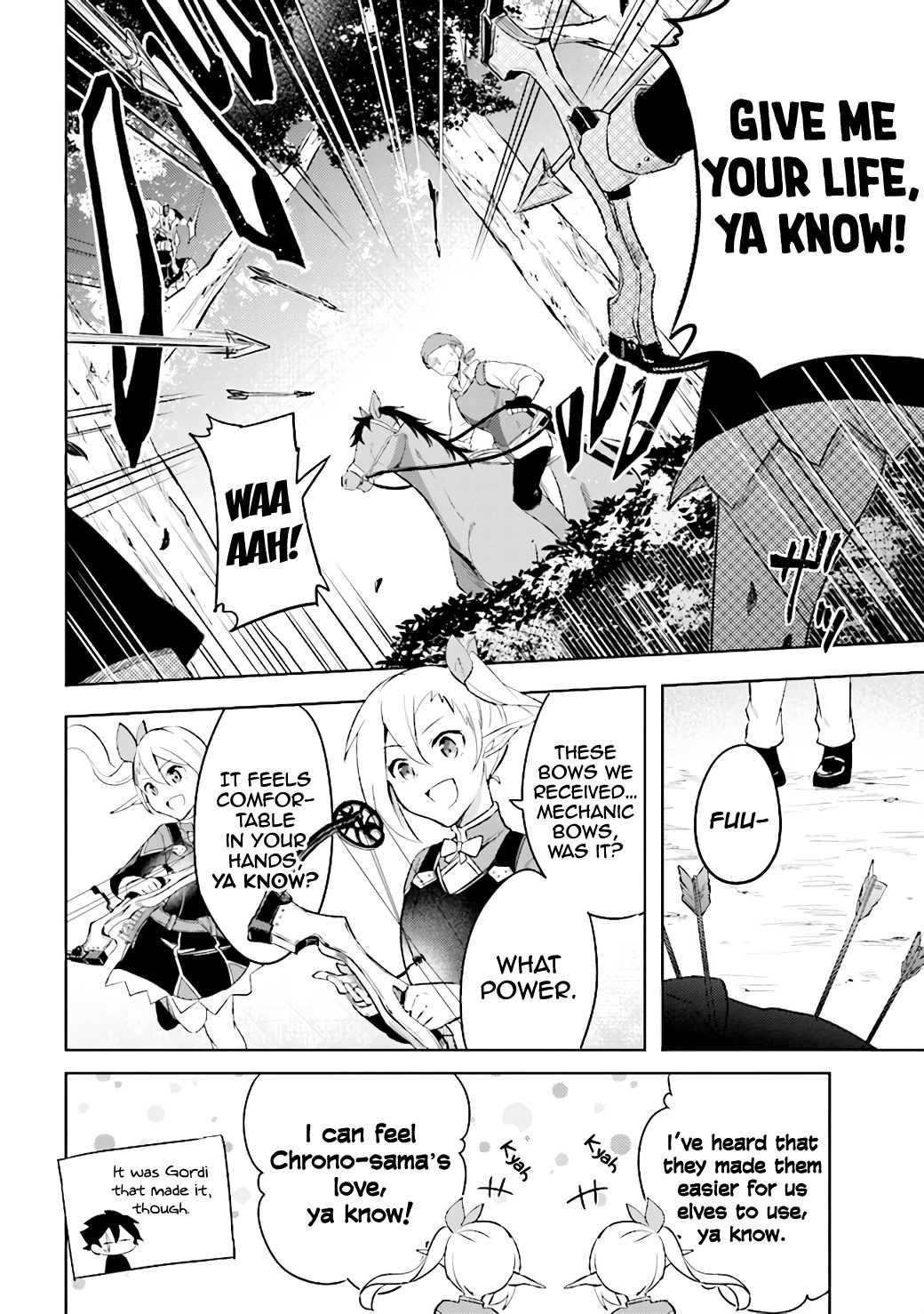 Kuro no Senki: It seems that I, who has moved to another world, is the strongest only on the bed Chapter 6.4 - Page 10