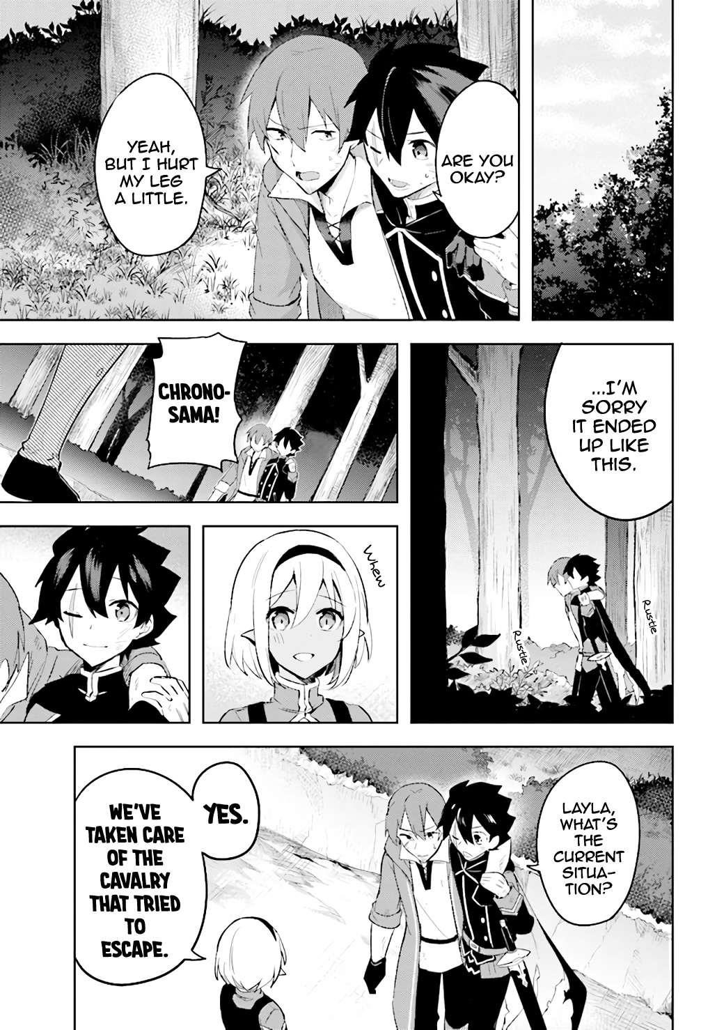 Kuro no Senki: It seems that I, who has moved to another world, is the strongest only on the bed Chapter 6.4 - Page 11