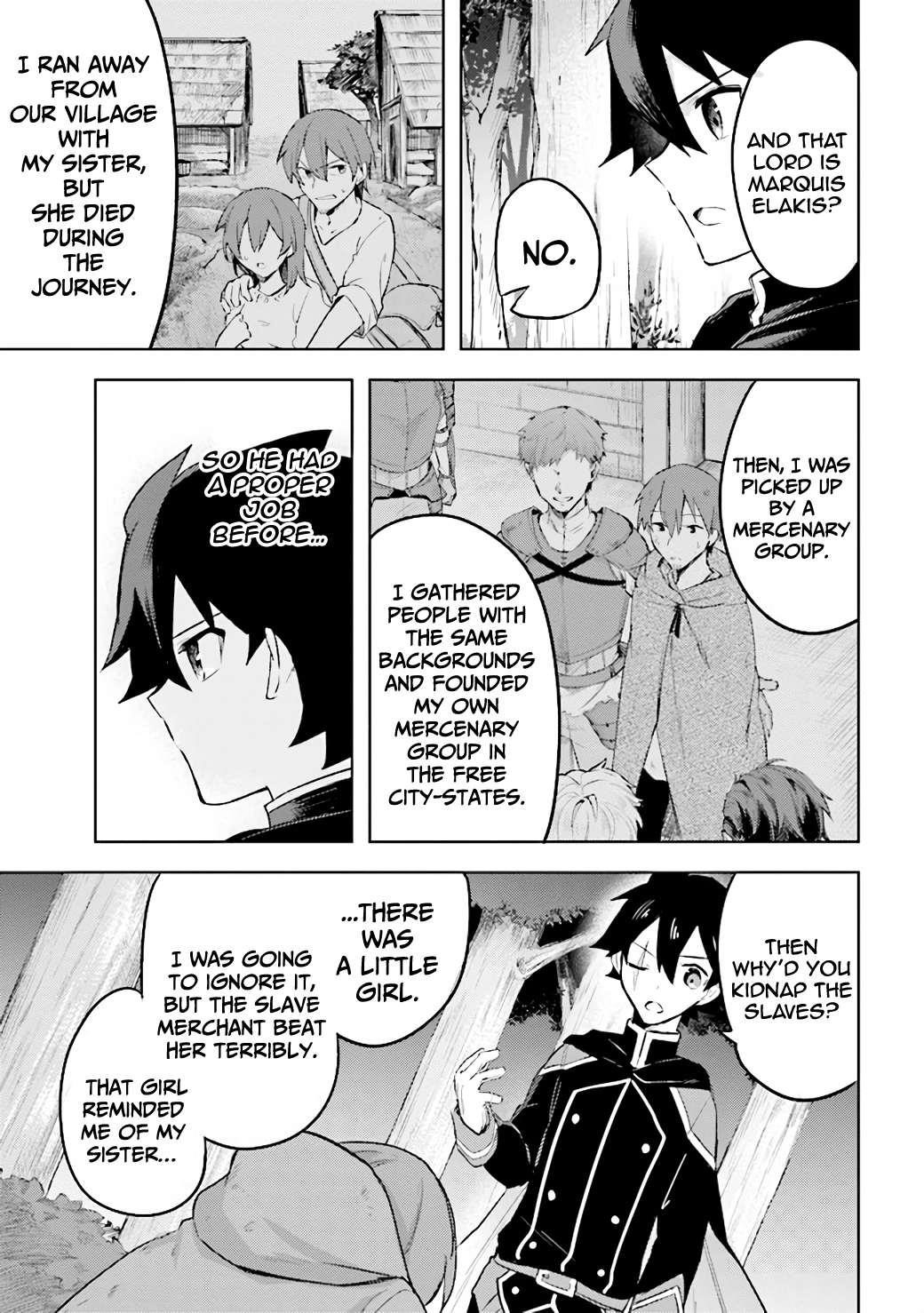 Kuro no Senki: It seems that I, who has moved to another world, is the strongest only on the bed Chapter 6.4 - Page 17