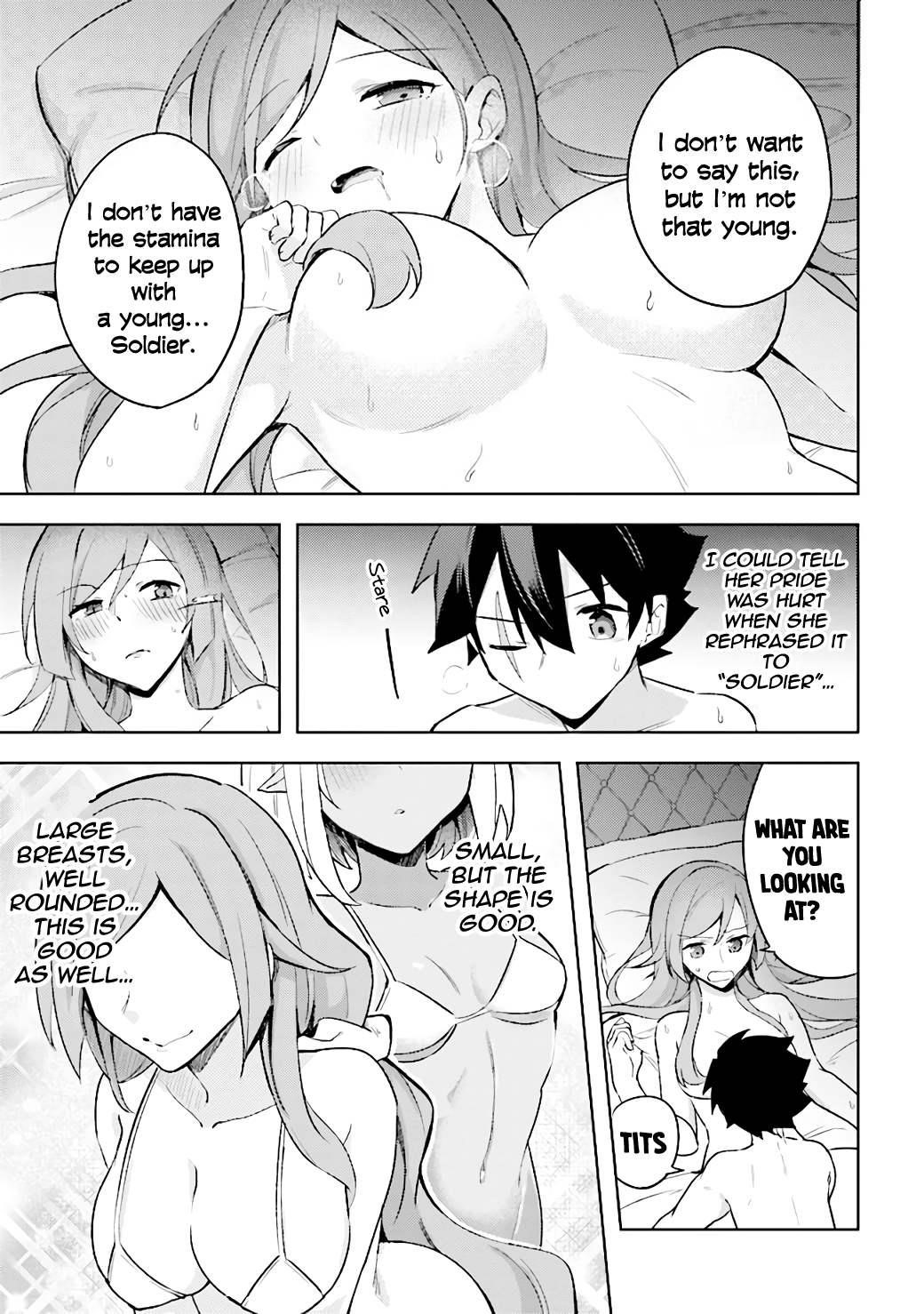 Kuro no Senki: It seems that I, who has moved to another world, is the strongest only on the bed Chapter 6.4 - Page 29