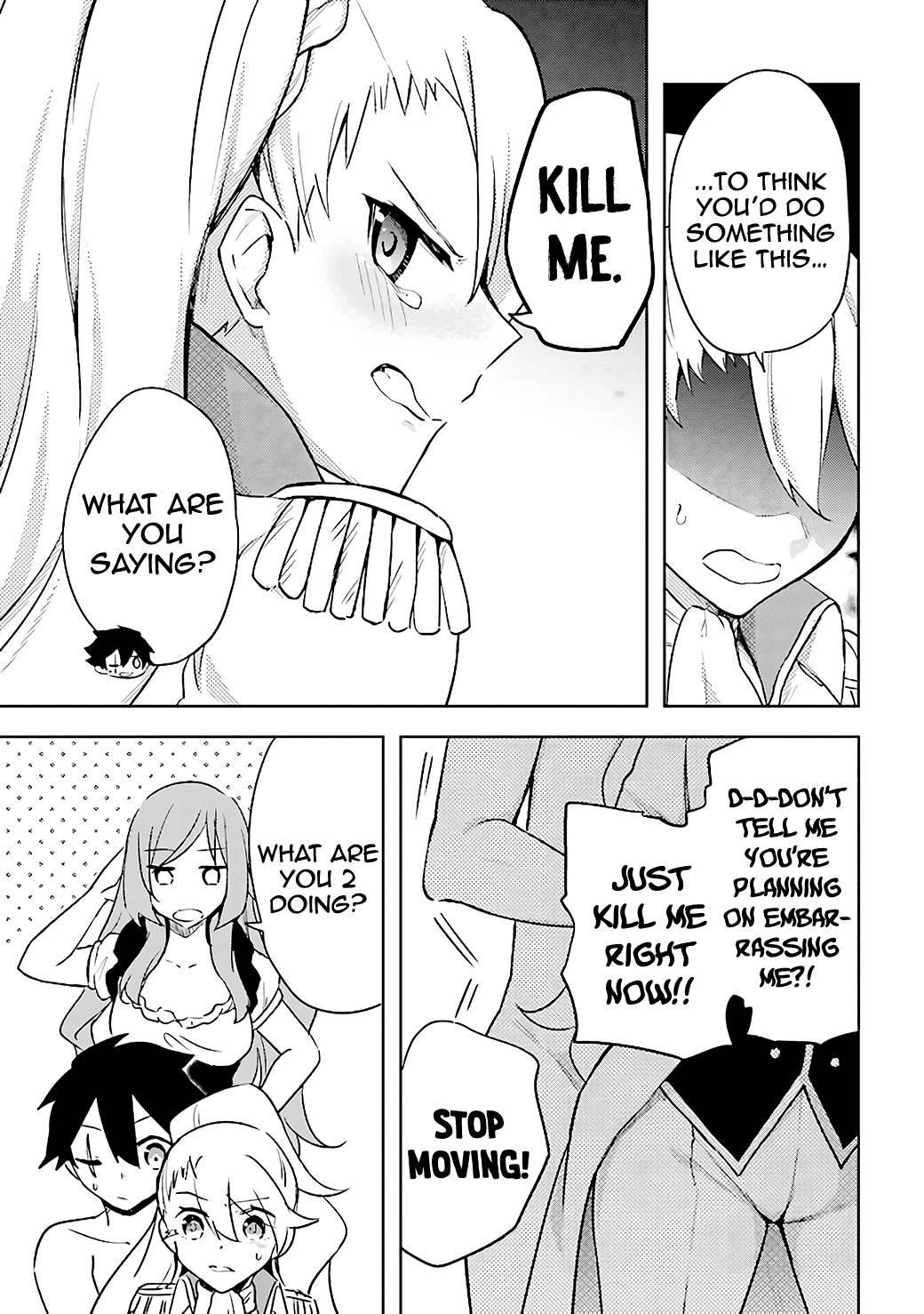 Kuro no Senki: It seems that I, who has moved to another world, is the strongest only on the bed Chapter 7.1 - Page 11