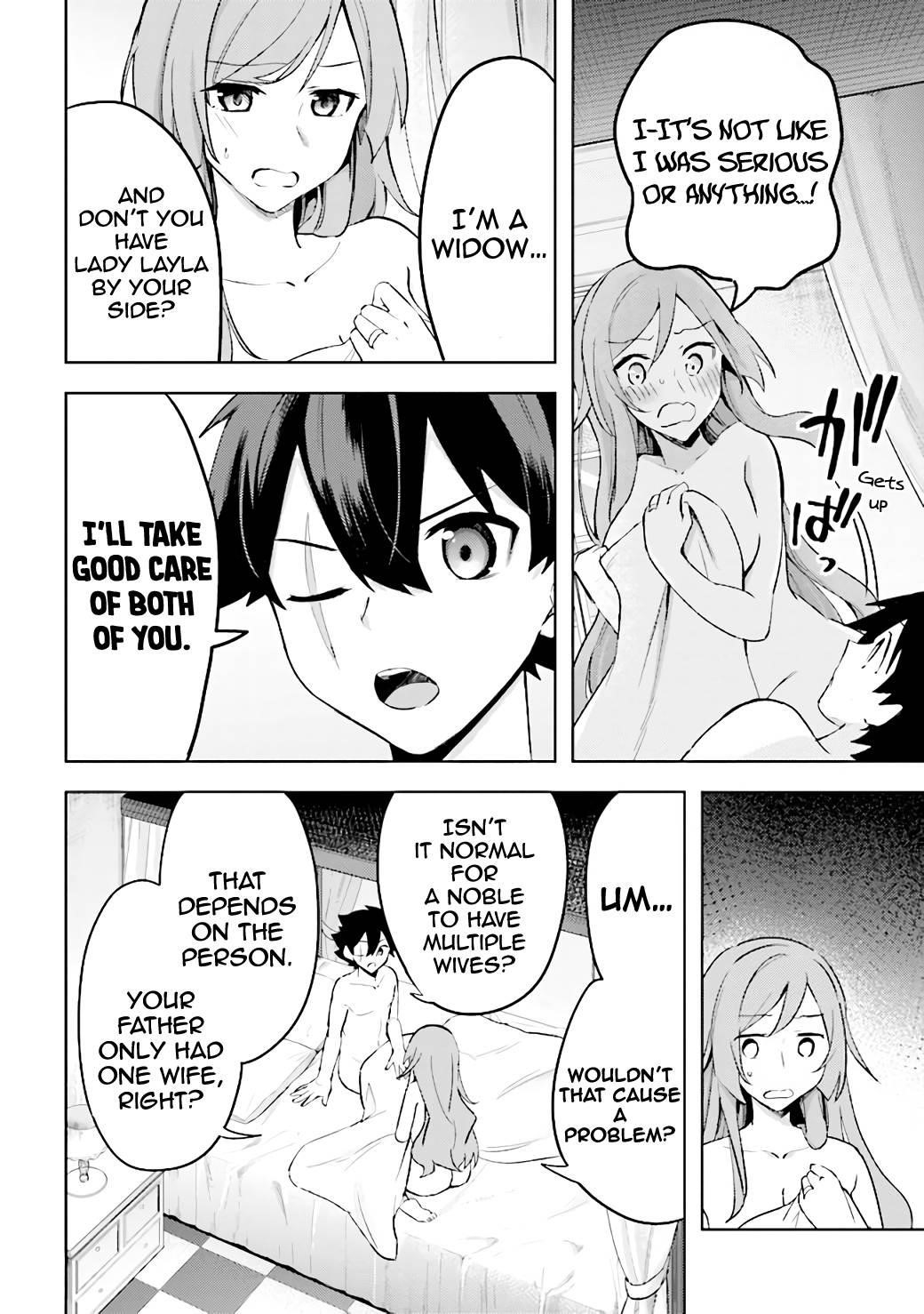 Kuro no Senki: It seems that I, who has moved to another world, is the strongest only on the bed Chapter 7.1 - Page 4