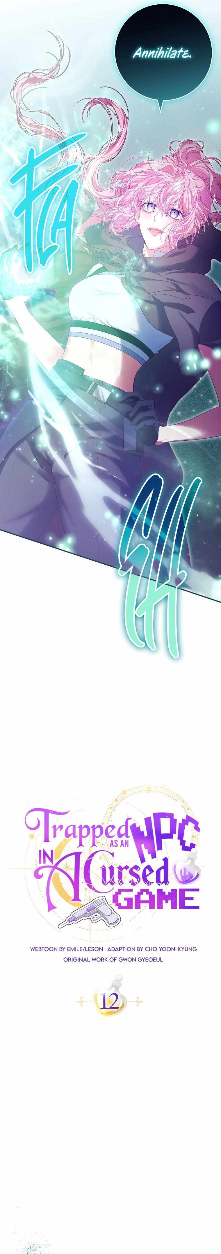 Trapped In A Cursed Game As An Npc Chapter 12 - Page 12