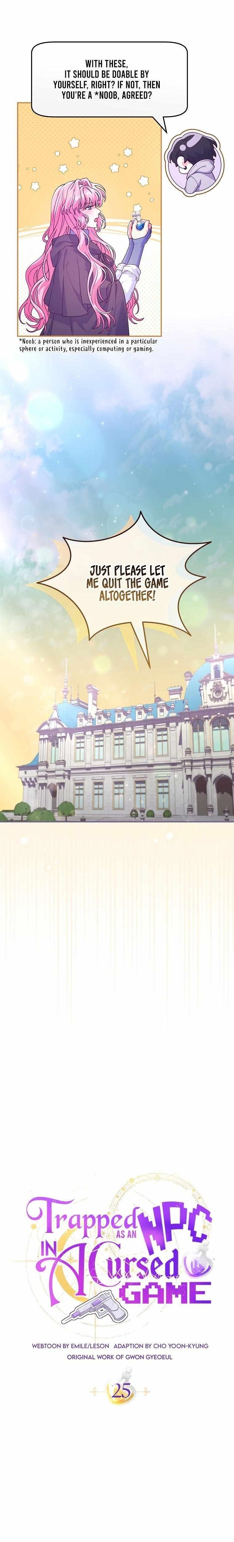 Trapped In A Cursed Game As An Npc Chapter 25 - Page 7