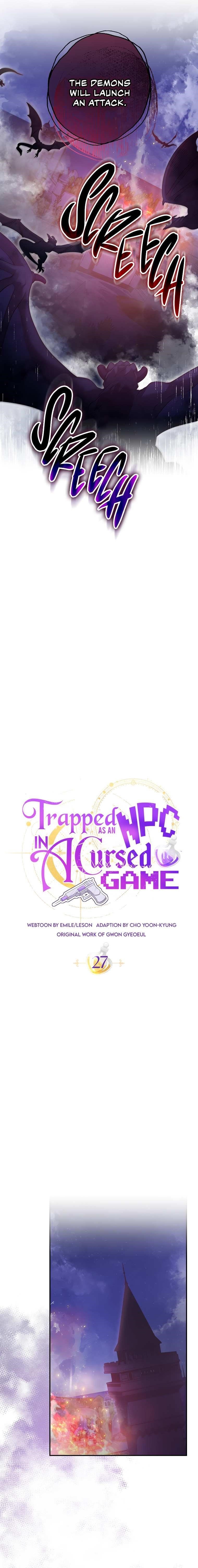 Trapped In A Cursed Game As An Npc Chapter 27 - Page 3