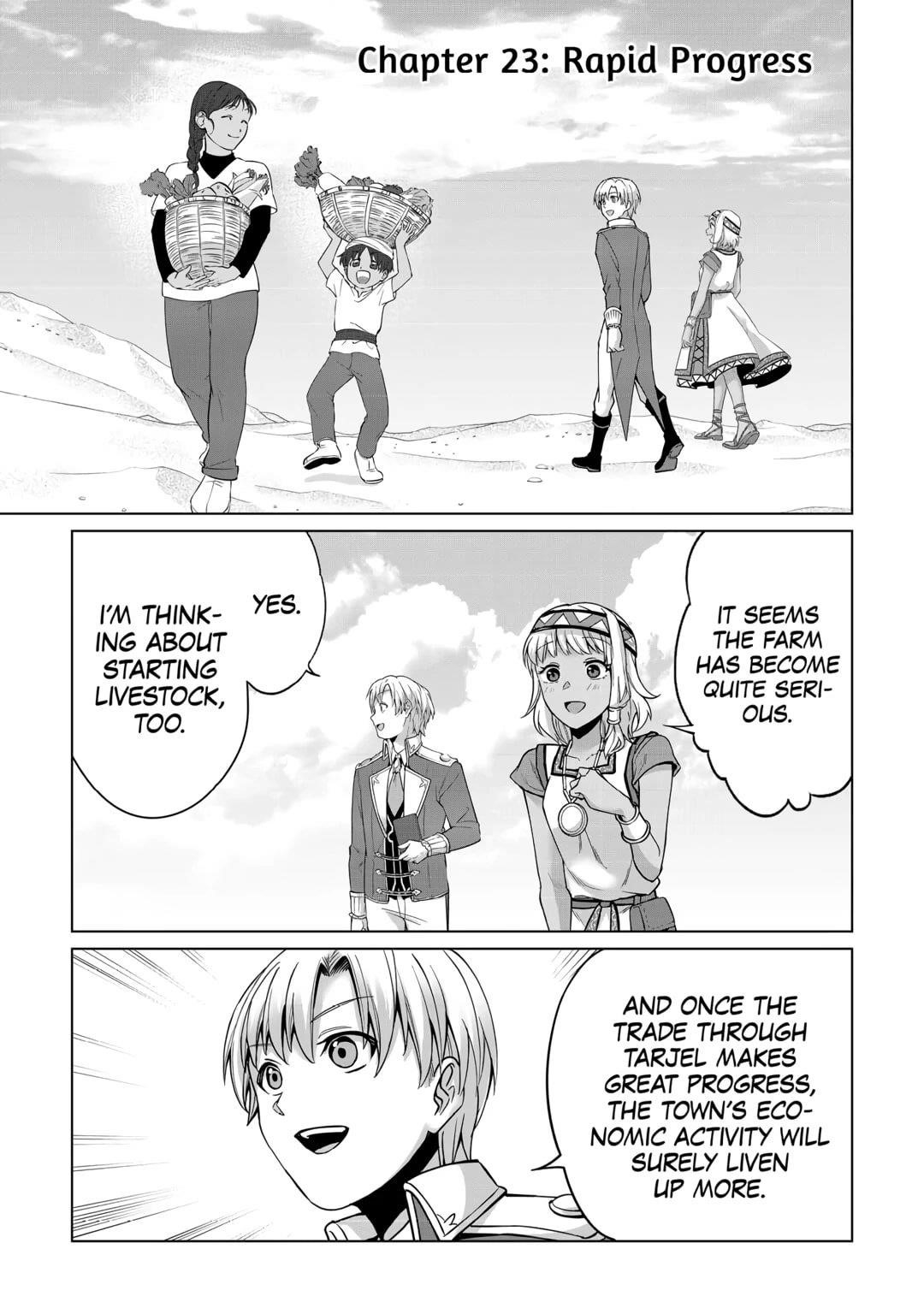 Mizu shika Denai Shingu [Cup] wo Sazukatta Boku wa, Fumou no Ryouchi de Suki ni Ikiru koto ni Shimashita Chapter 23 - Page 1