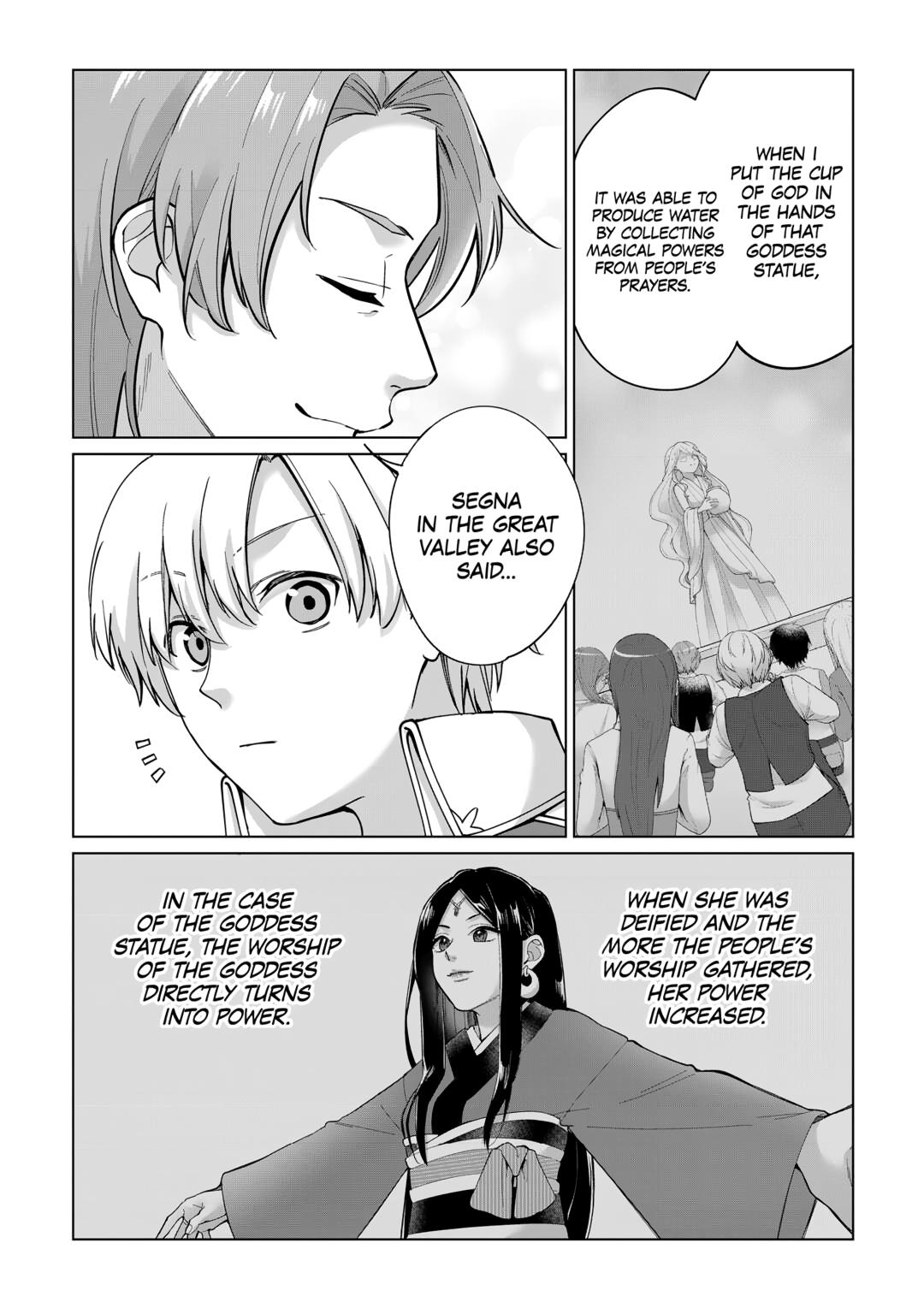 Mizu shika Denai Shingu [Cup] wo Sazukatta Boku wa, Fumou no Ryouchi de Suki ni Ikiru koto ni Shimashita Chapter 31 - Page 12