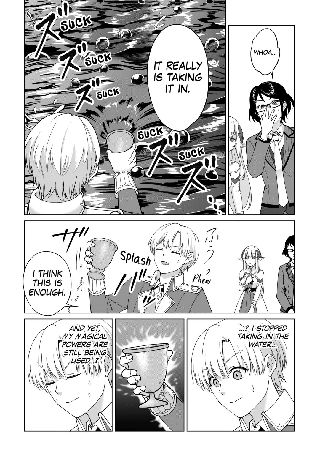 Mizu shika Denai Shingu [Cup] wo Sazukatta Boku wa, Fumou no Ryouchi de Suki ni Ikiru koto ni Shimashita Chapter 35 - Page 2
