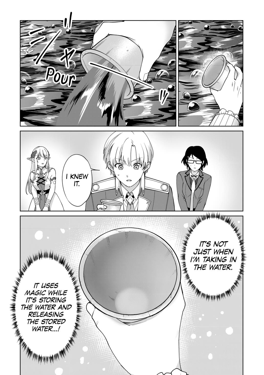 Mizu shika Denai Shingu [Cup] wo Sazukatta Boku wa, Fumou no Ryouchi de Suki ni Ikiru koto ni Shimashita Chapter 35 - Page 3