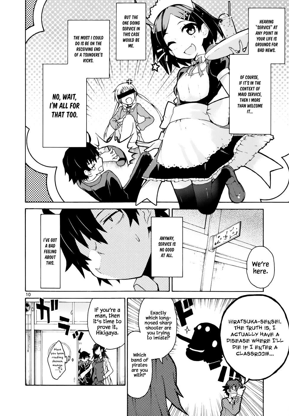 My Youth Romantic Comedy Is Wrong as I Expected @ comic Chapter 1 - Page 12