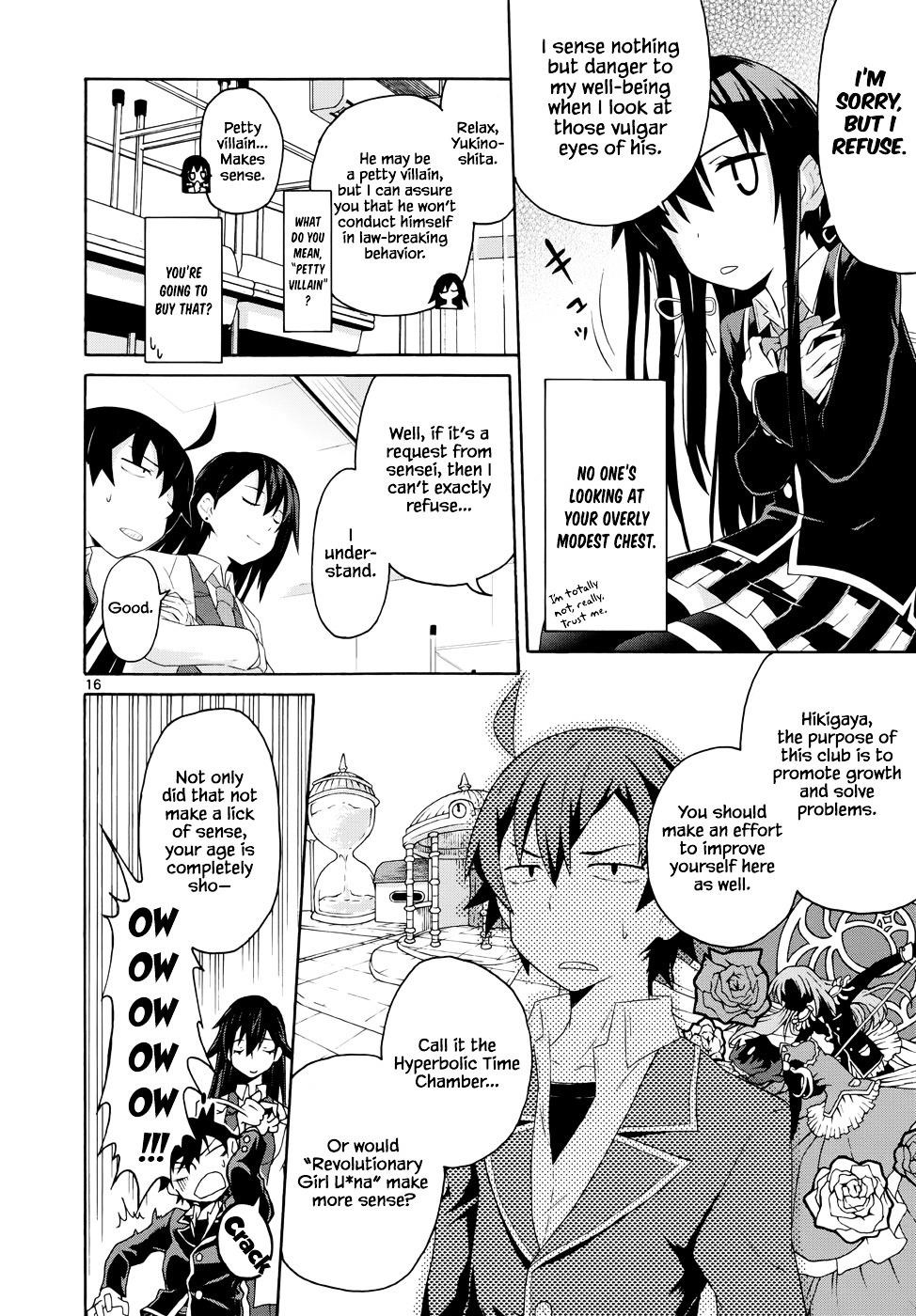 My Youth Romantic Comedy Is Wrong as I Expected @ comic Chapter 1 - Page 17