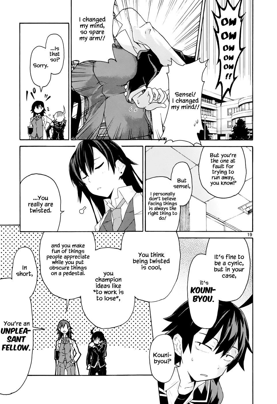 My Youth Romantic Comedy Is Wrong as I Expected @ comic Chapter 1 - Page 20