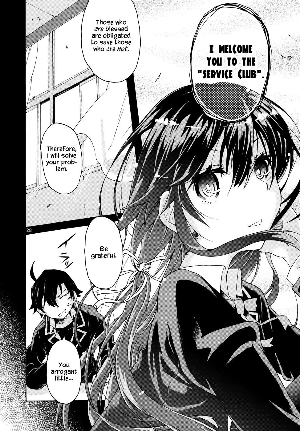 My Youth Romantic Comedy Is Wrong as I Expected @ comic Chapter 1 - Page 29