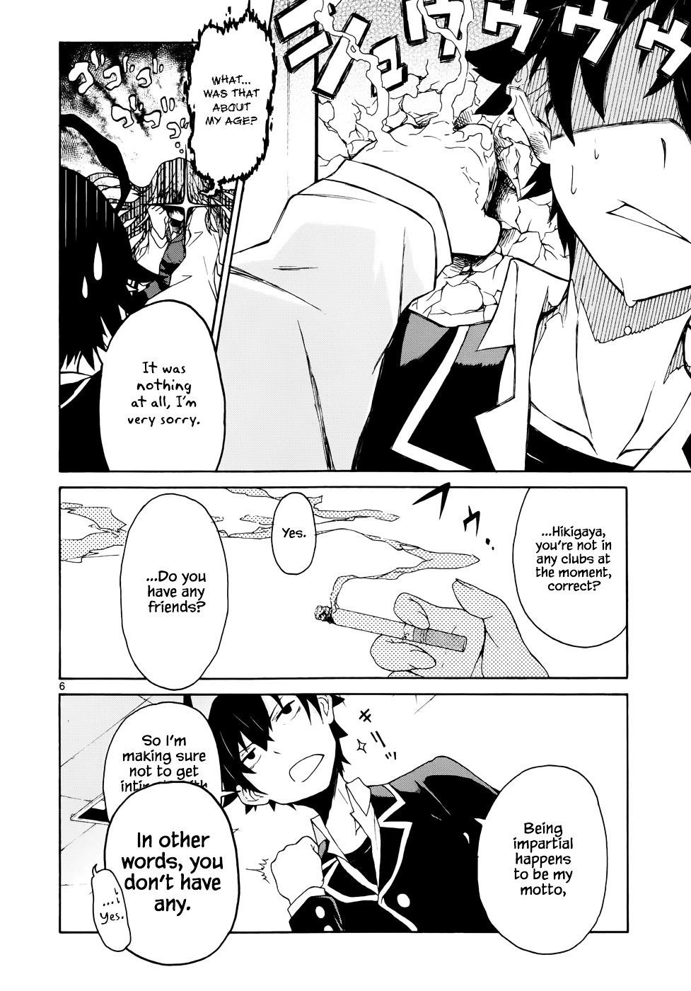 My Youth Romantic Comedy Is Wrong as I Expected @ comic Chapter 1 - Page 8