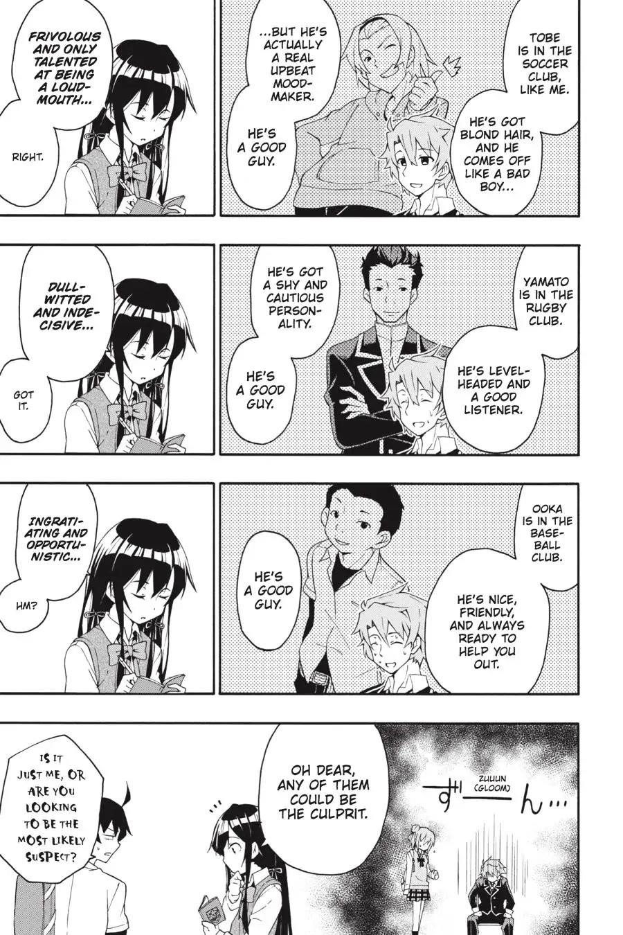 My Youth Romantic Comedy Is Wrong as I Expected @ comic Chapter 10 - Page 13