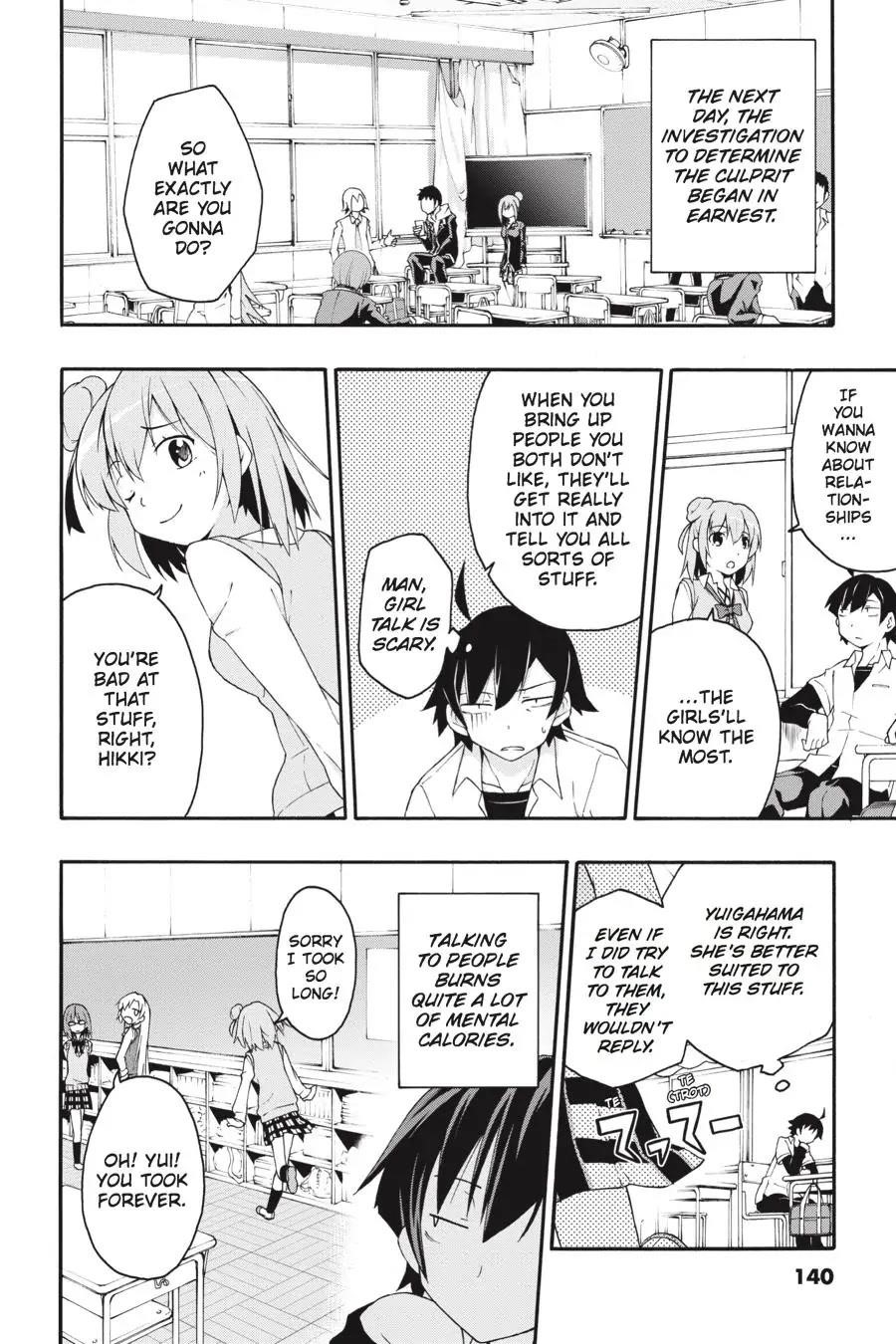 My Youth Romantic Comedy Is Wrong as I Expected @ comic Chapter 10 - Page 16