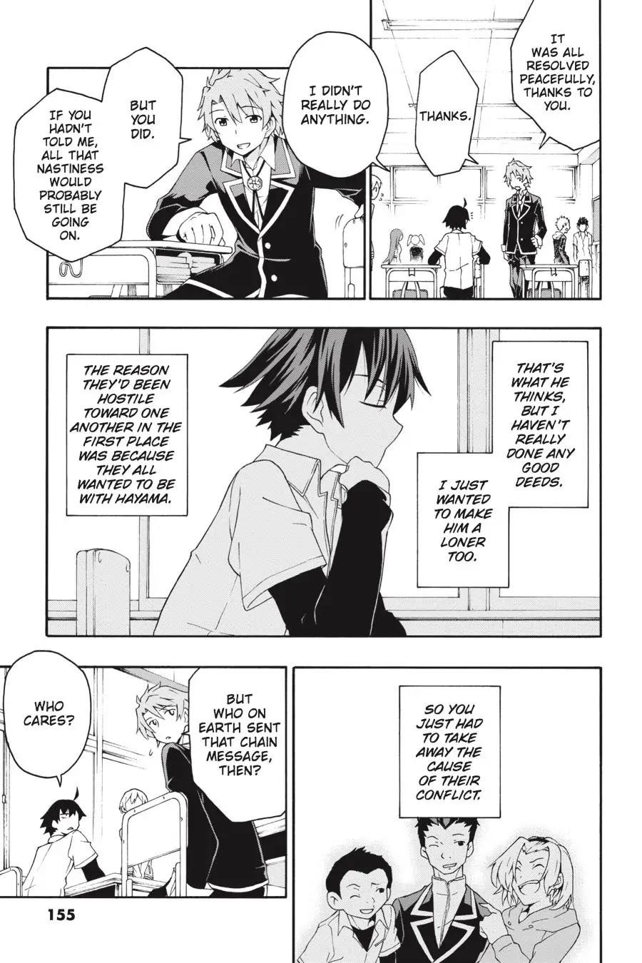 My Youth Romantic Comedy Is Wrong as I Expected @ comic Chapter 10 - Page 31