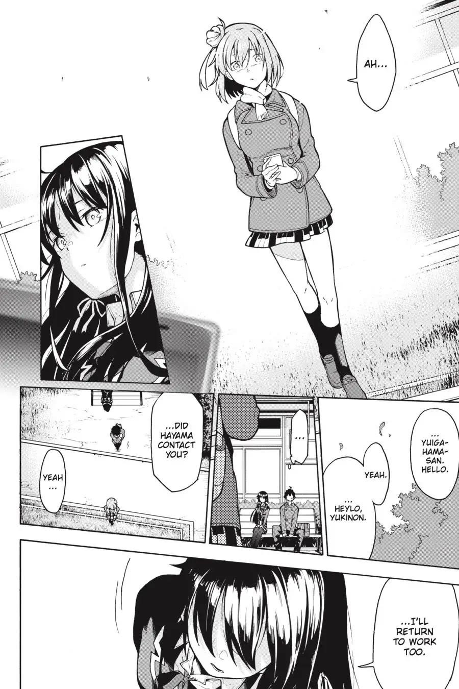 My Youth Romantic Comedy Is Wrong as I Expected @ comic Chapter 100 - Page 18