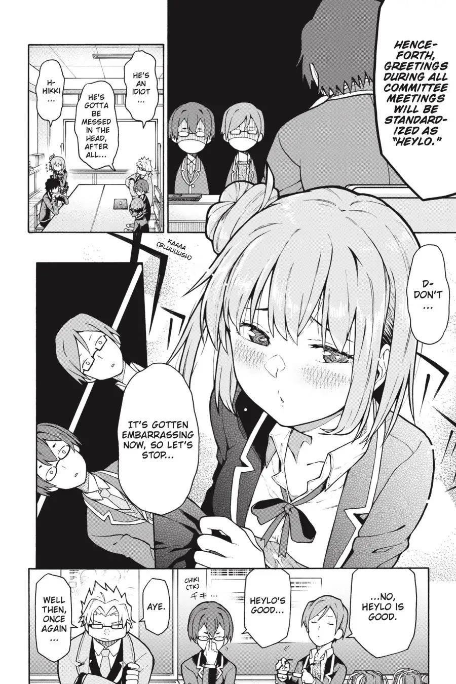 My Youth Romantic Comedy Is Wrong as I Expected @ comic Chapter 100 - Page 2