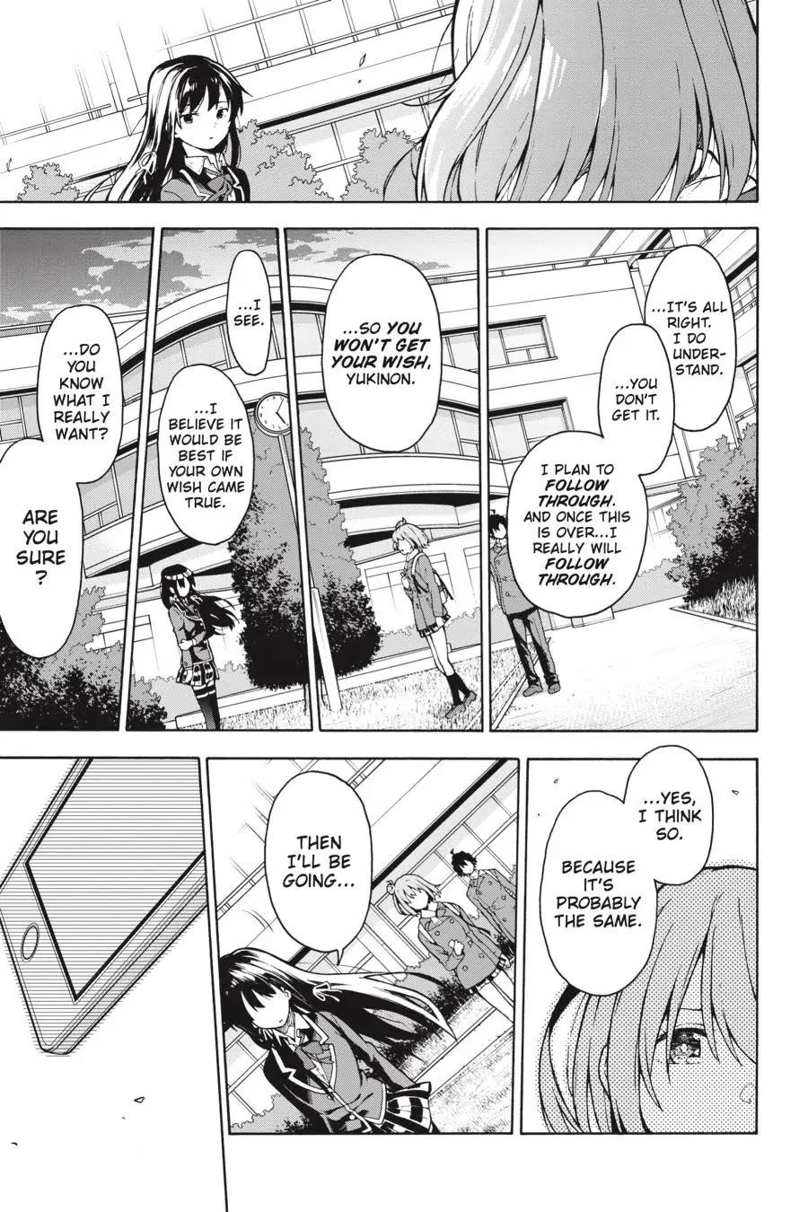 My Youth Romantic Comedy Is Wrong as I Expected @ comic Chapter 100 - Page 21