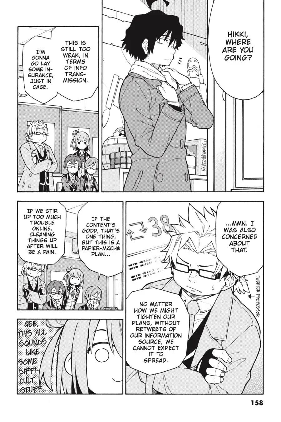 My Youth Romantic Comedy Is Wrong as I Expected @ comic Chapter 101 - Page 27