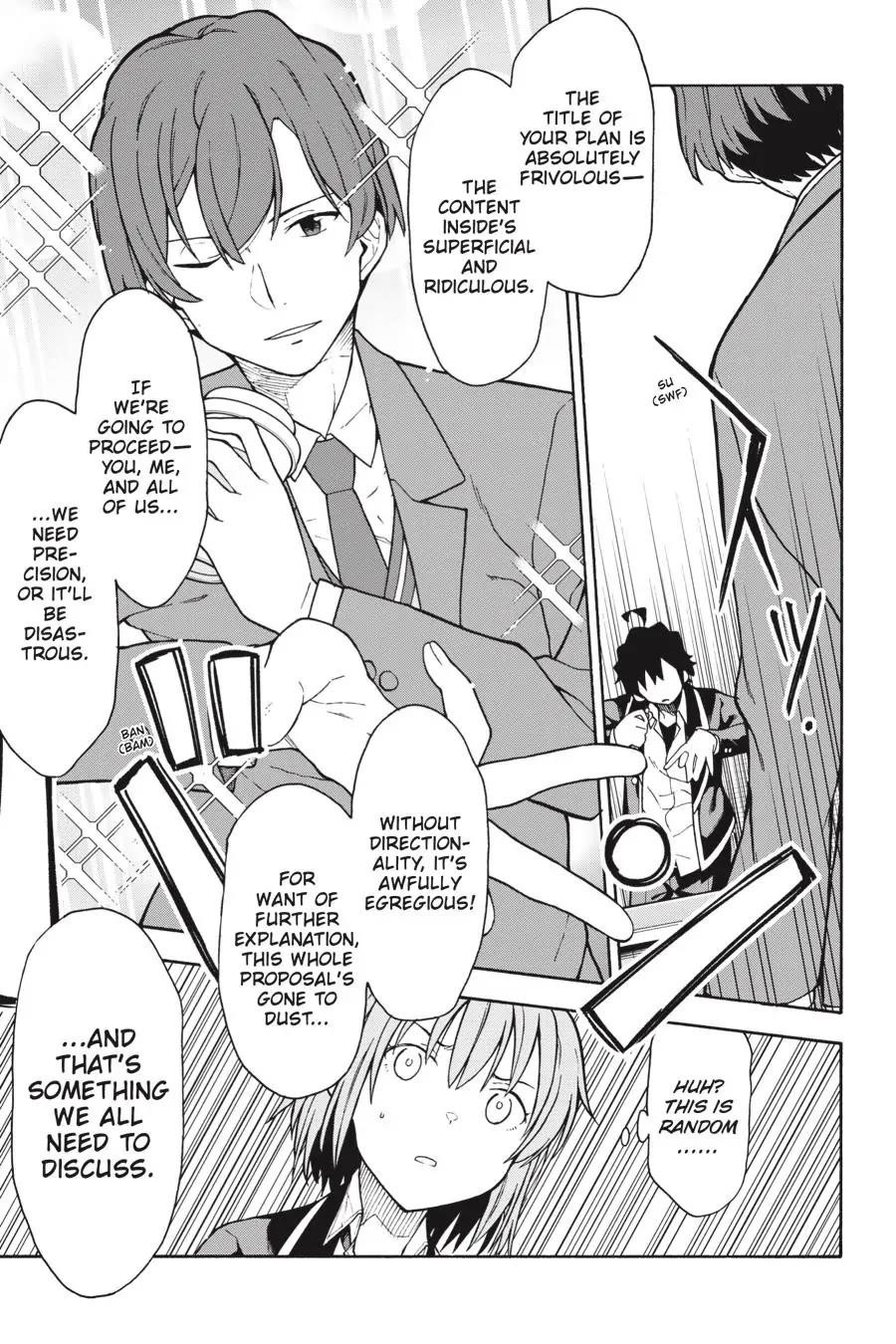 My Youth Romantic Comedy Is Wrong as I Expected @ comic Chapter 101 - Page 9