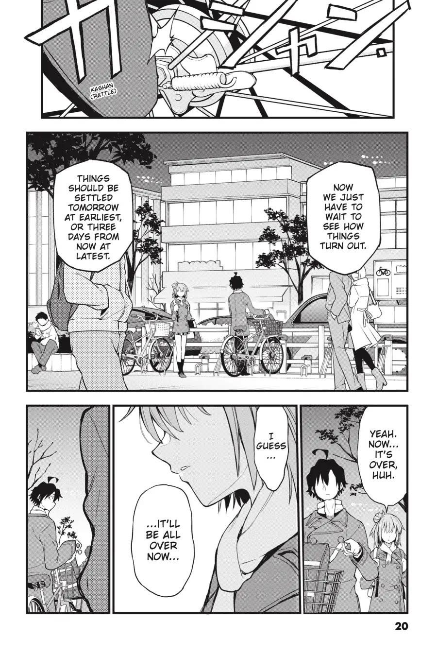 My Youth Romantic Comedy Is Wrong as I Expected @ comic Chapter 102 - Page 19