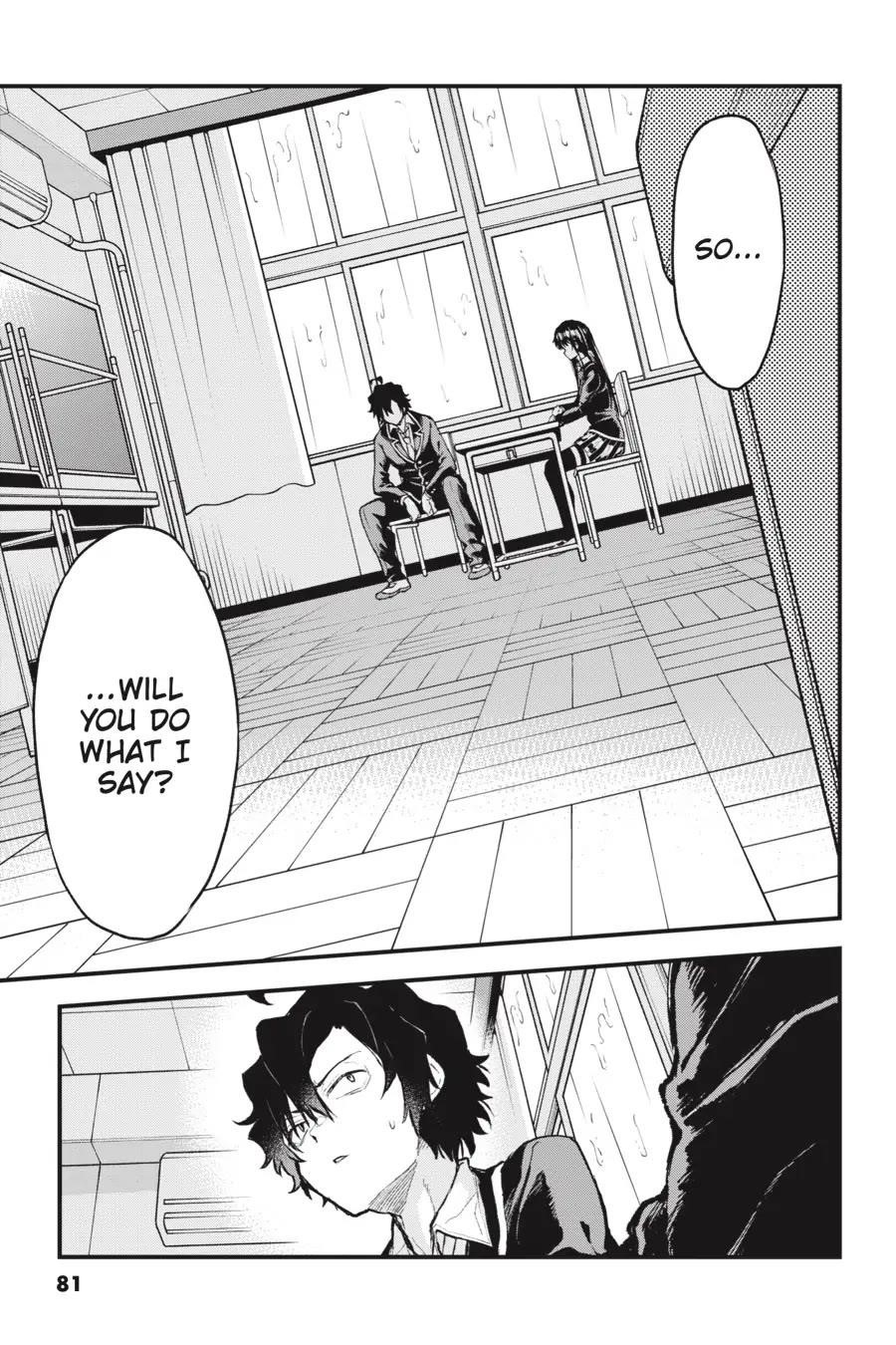 My Youth Romantic Comedy Is Wrong as I Expected @ comic Chapter 103.5 - Page 17