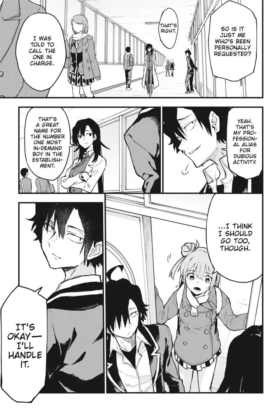 My Youth Romantic Comedy Is Wrong as I Expected @ comic Chapter 103 - Page 3