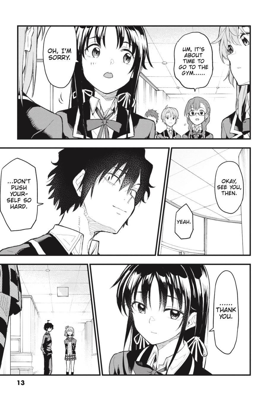 My Youth Romantic Comedy Is Wrong as I Expected @ comic Chapter 106 - Page 13