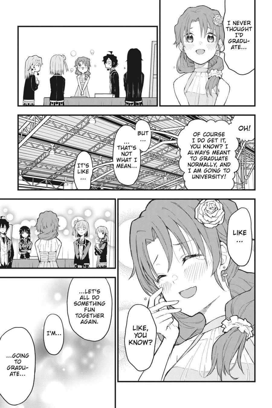 My Youth Romantic Comedy Is Wrong as I Expected @ comic Chapter 108 - Page 3