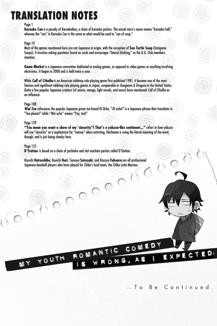 My Youth Romantic Comedy Is Wrong as I Expected @ comic Chapter 109.5 - Page 29