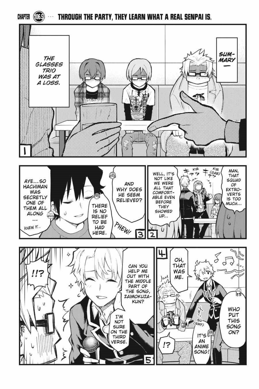 My Youth Romantic Comedy Is Wrong as I Expected @ comic Chapter 109.5 - Page 30