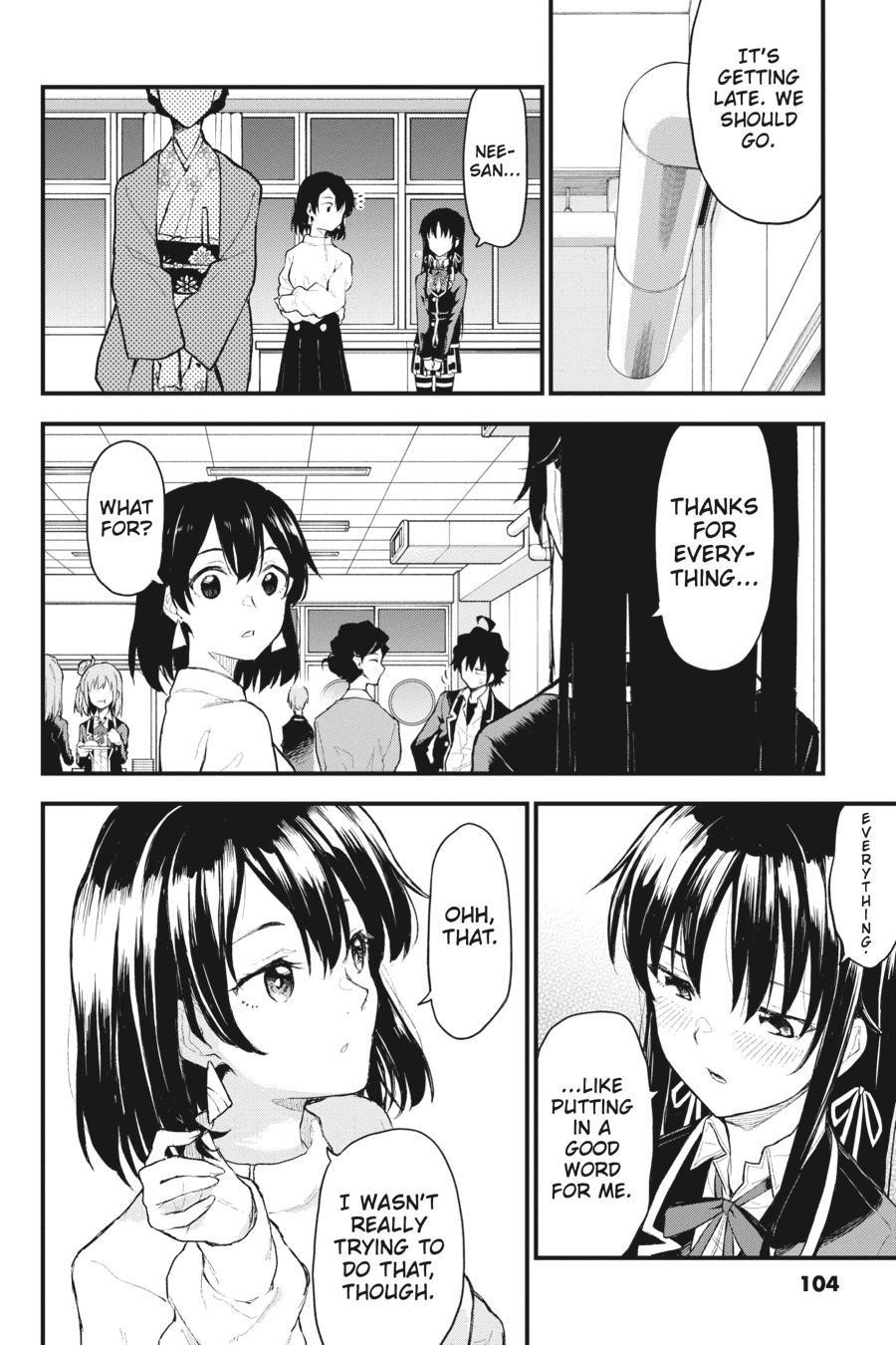 My Youth Romantic Comedy Is Wrong as I Expected @ comic Chapter 109 - Page 8