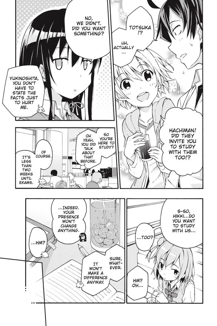 My Youth Romantic Comedy Is Wrong as I Expected @ comic Chapter 11 - Page 11