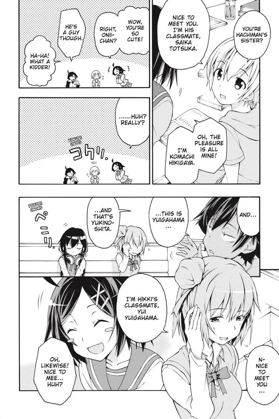 My Youth Romantic Comedy Is Wrong as I Expected @ comic Chapter 11 - Page 14