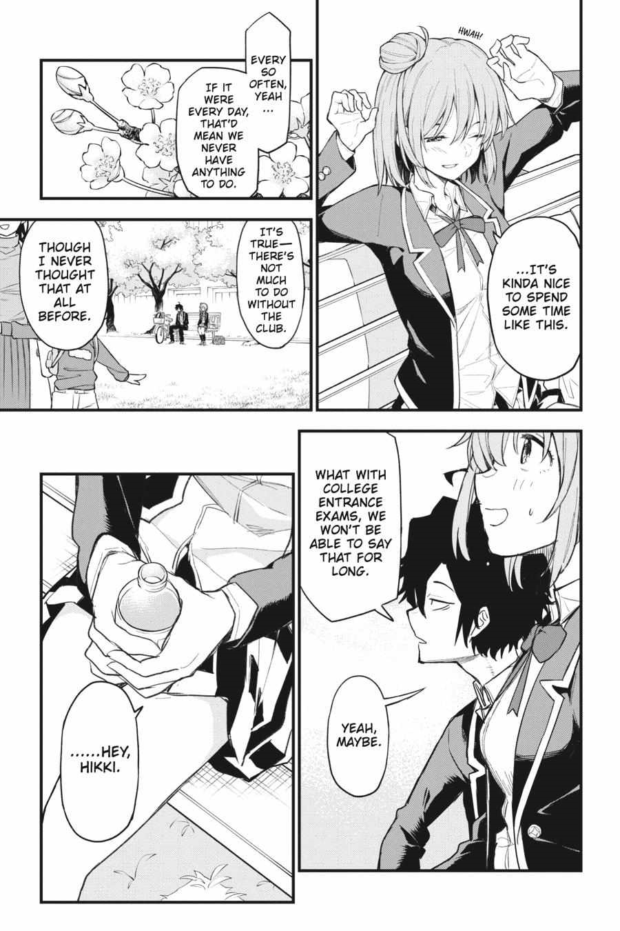 My Youth Romantic Comedy Is Wrong as I Expected @ comic Chapter 110 - Page 11