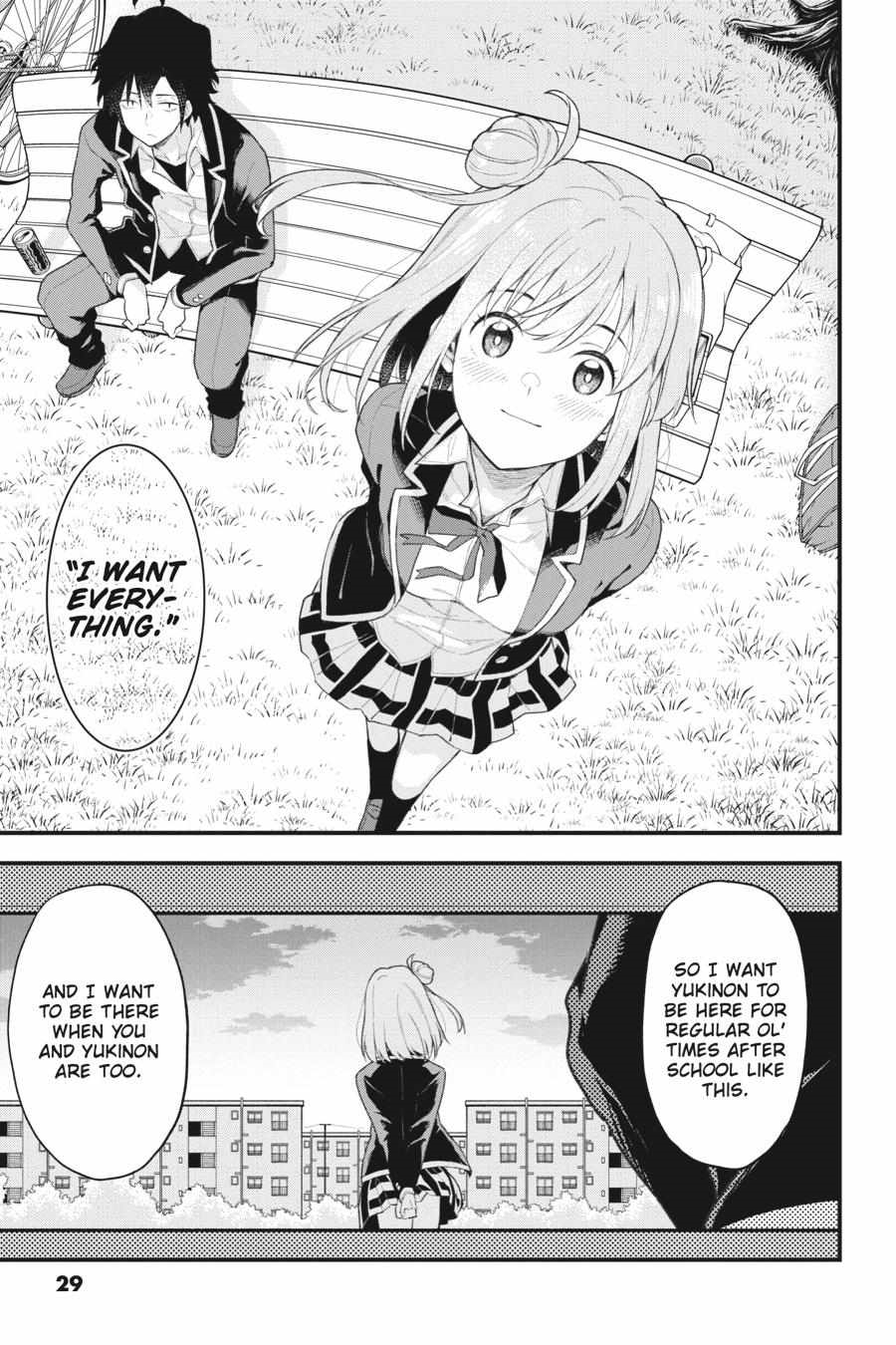 My Youth Romantic Comedy Is Wrong as I Expected @ comic Chapter 110 - Page 28