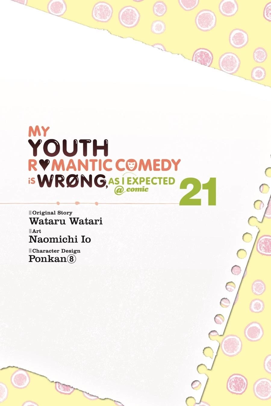 My Youth Romantic Comedy Is Wrong as I Expected @ comic Chapter 110 - Page 4