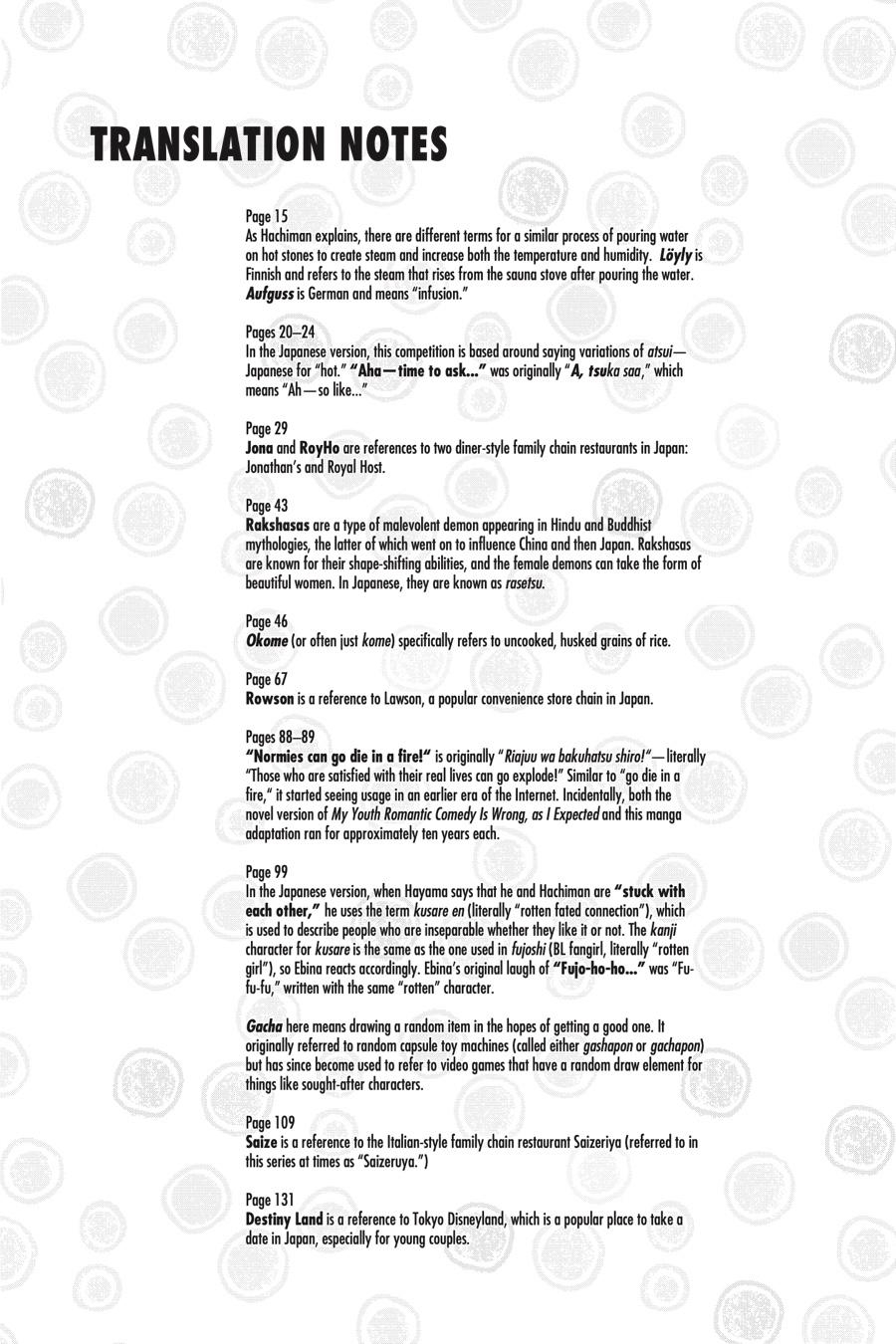 My Youth Romantic Comedy Is Wrong as I Expected @ comic Chapter 118.5 - Page 36