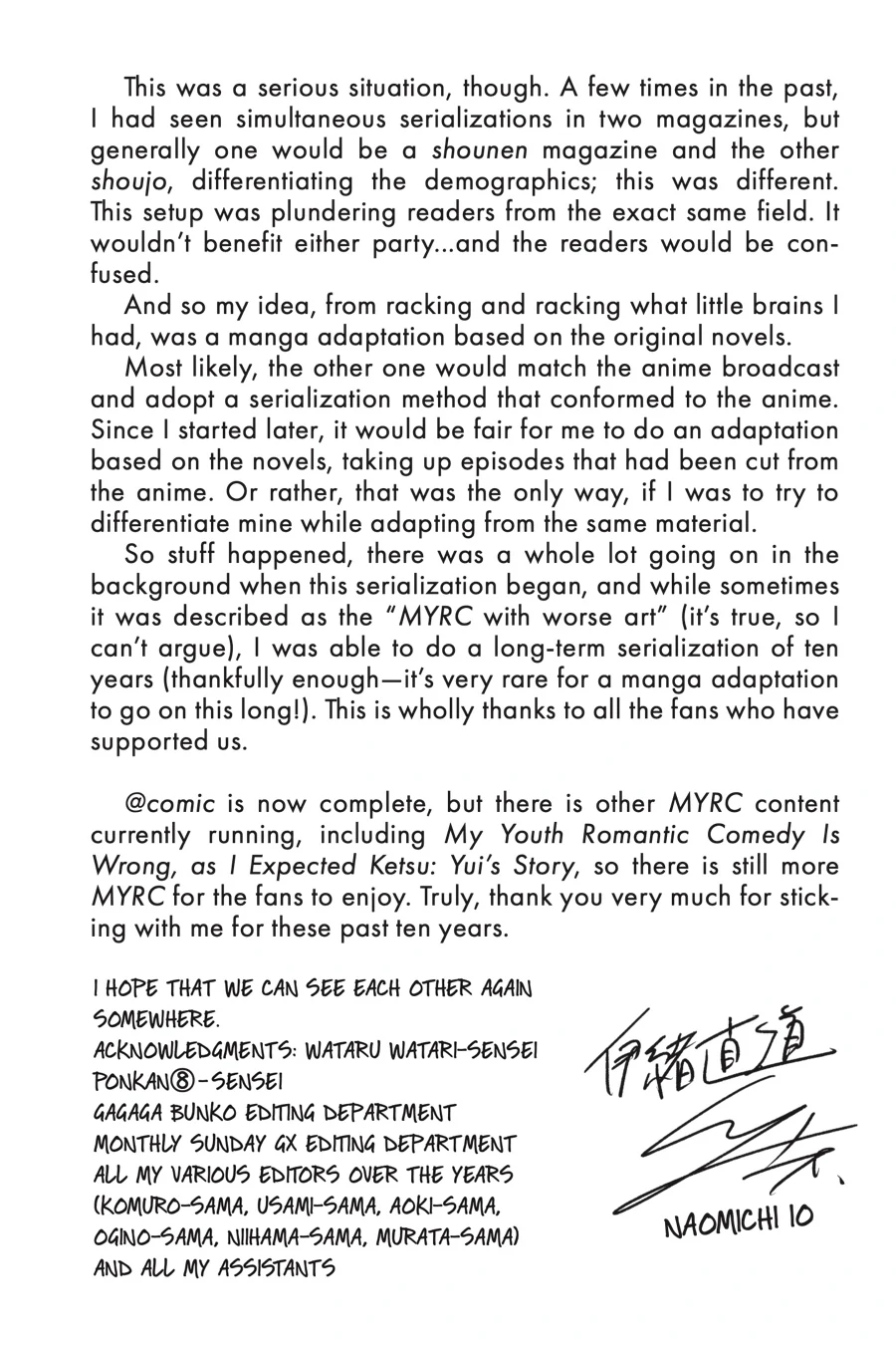 My Youth Romantic Comedy Is Wrong as I Expected @ comic Chapter 119 - Page 35