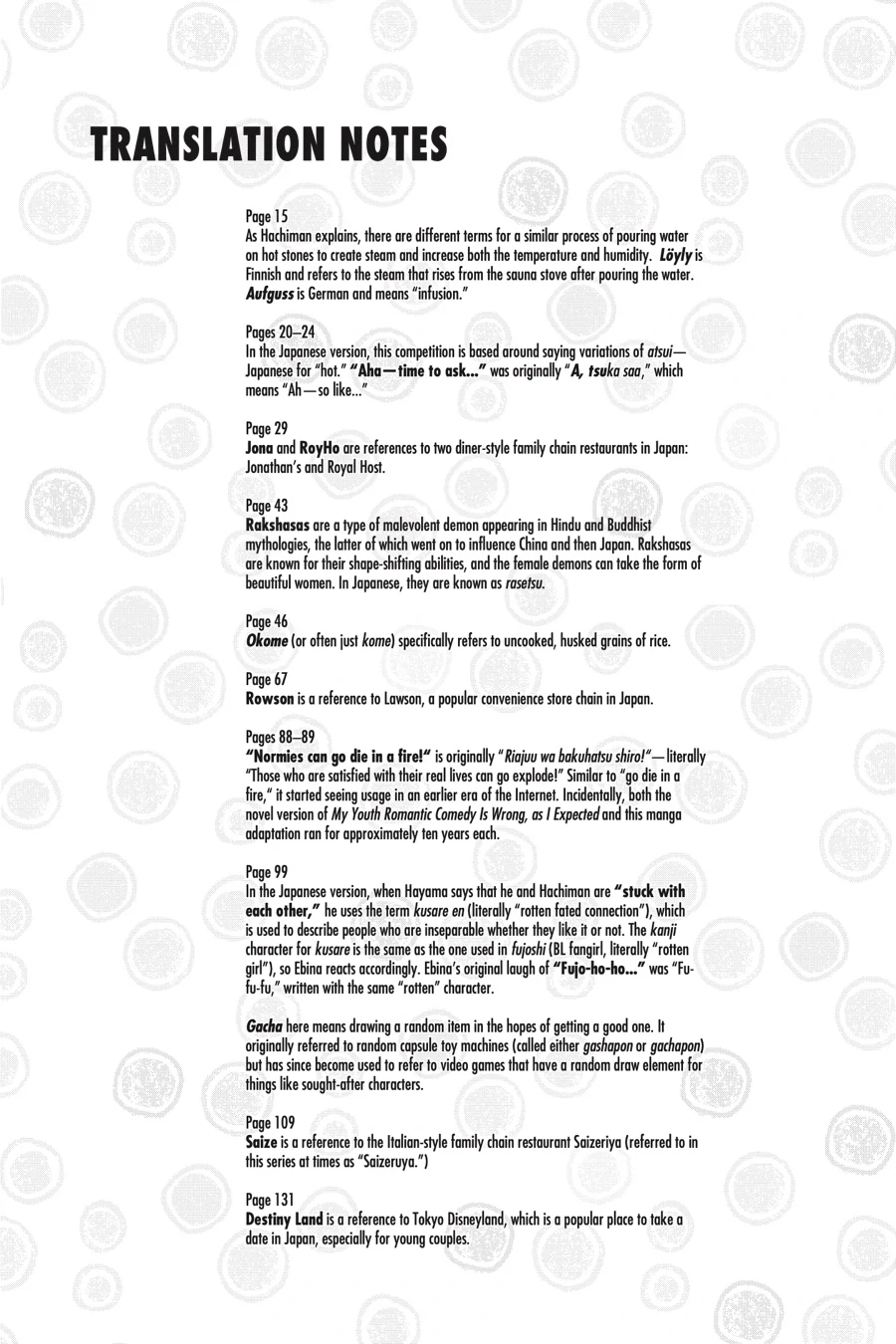 My Youth Romantic Comedy Is Wrong as I Expected @ comic Chapter 119 - Page 36