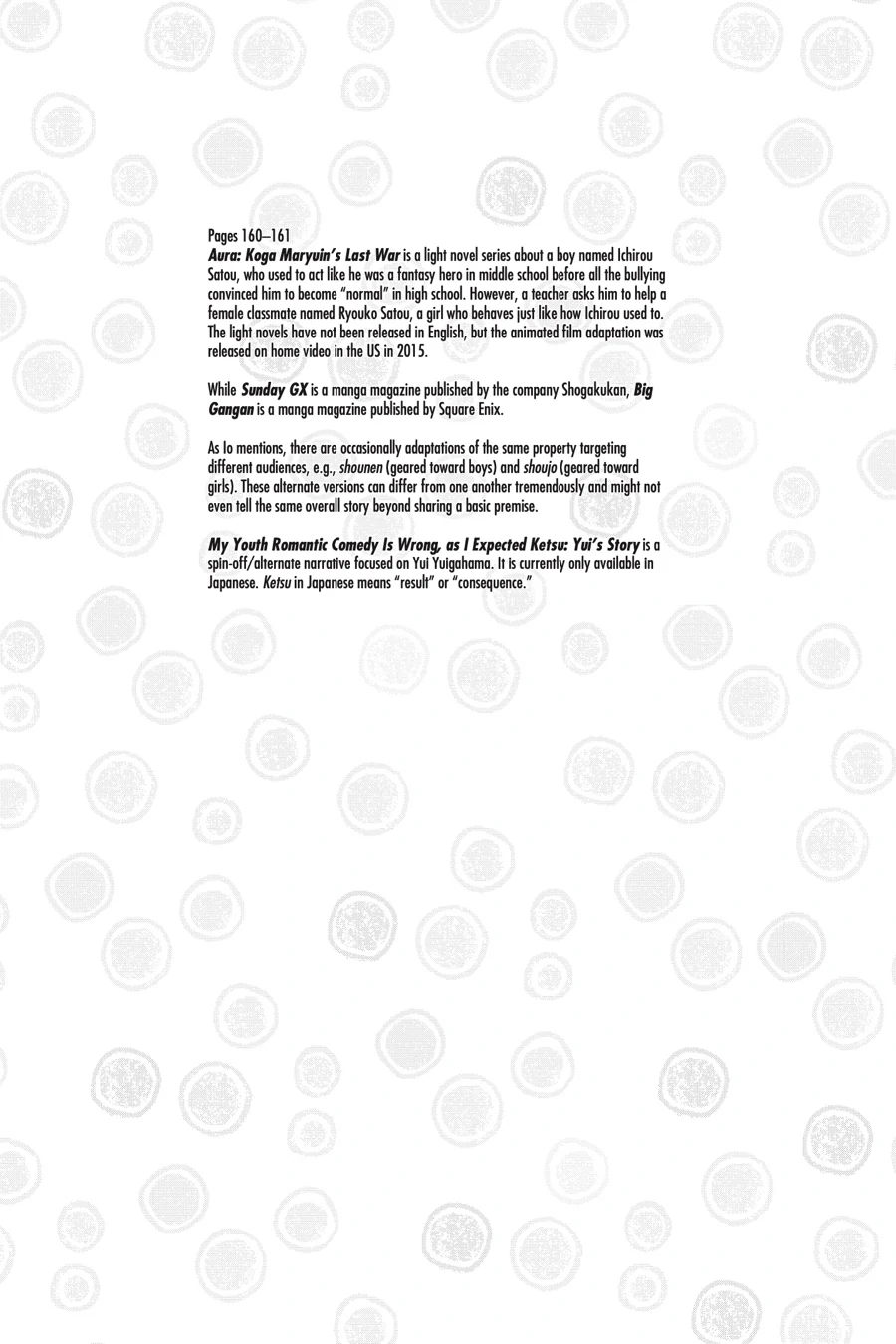 My Youth Romantic Comedy Is Wrong as I Expected @ comic Chapter 119 - Page 37