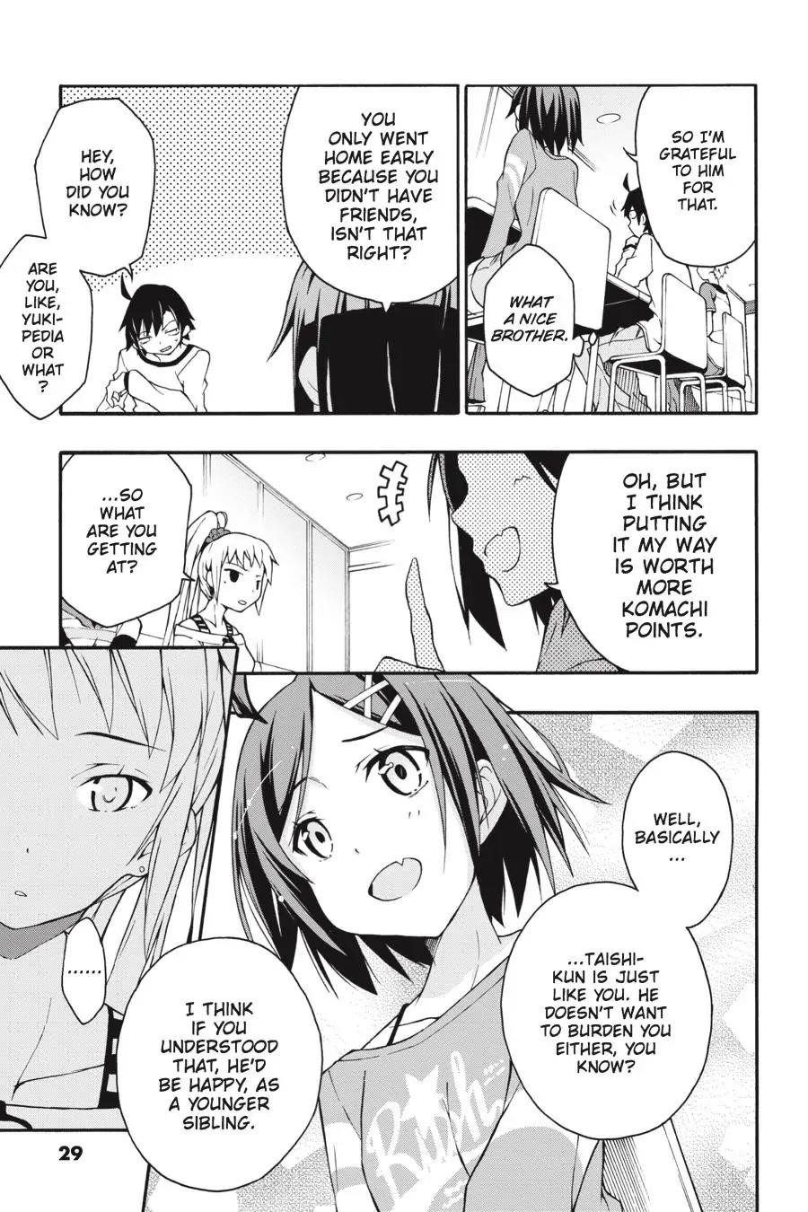 My Youth Romantic Comedy Is Wrong as I Expected @ comic Chapter 12 - Page 29